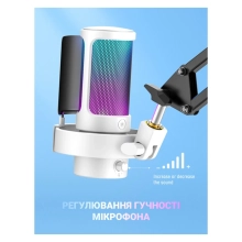 Купить Микрофон Fifine RGB Ampligame (A8W) - фото 7