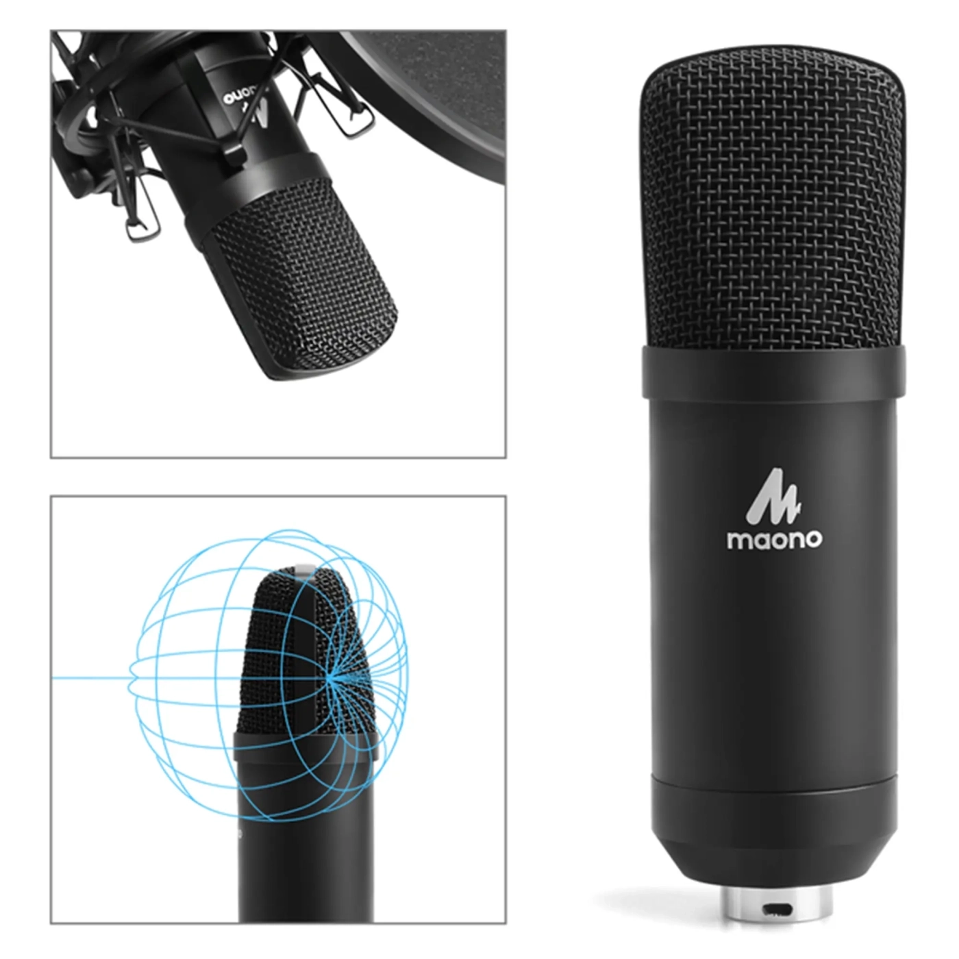 Купить Микрофон 2Е MPC011 Streaming KIT USB (2E-MPC011) - фото 3