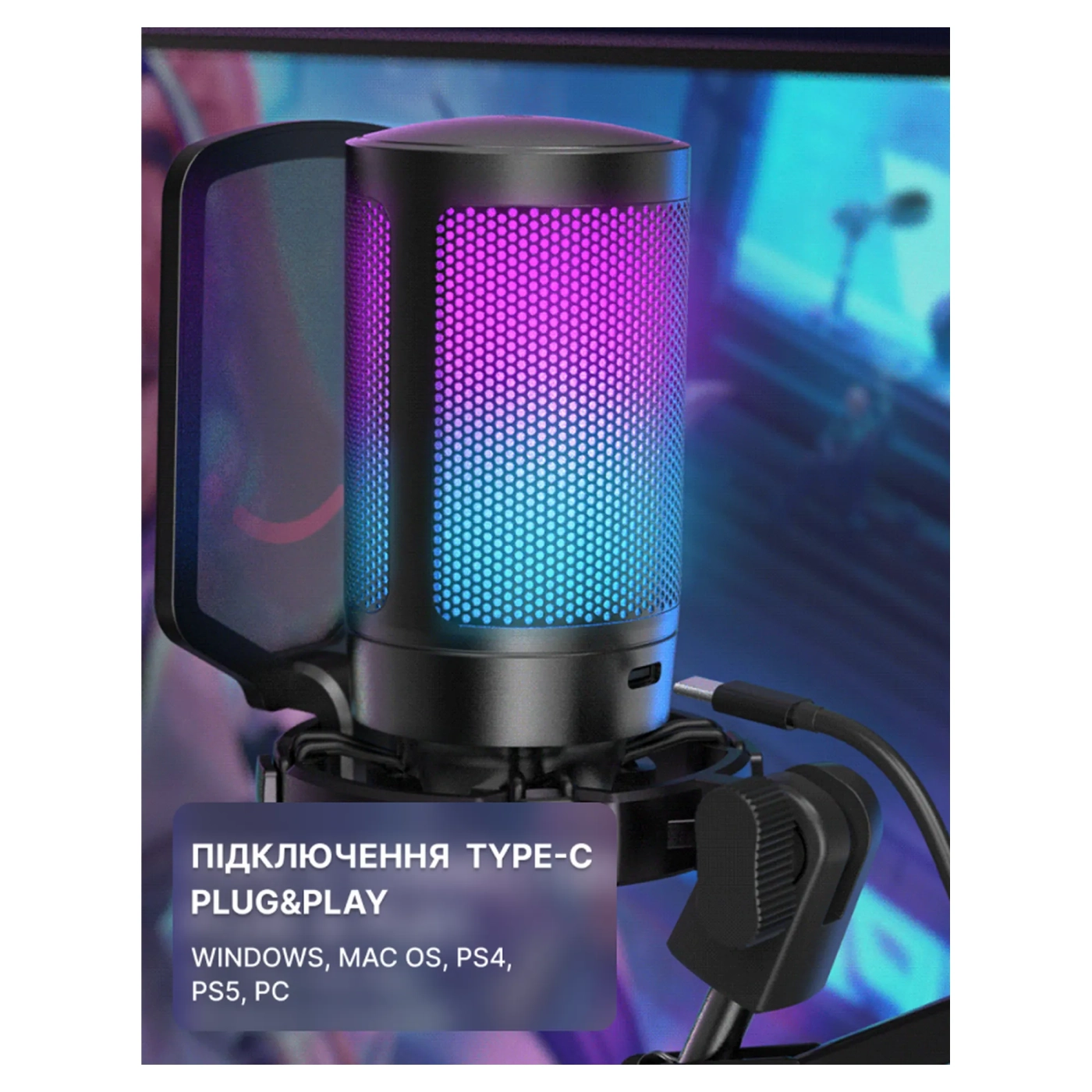 Купить Микрофон Fifine A6TW White - фото 6