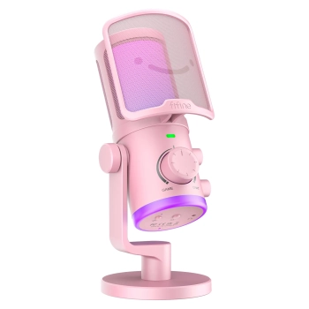 Купить Микрофон Fifine AM6 Pink - фото 1