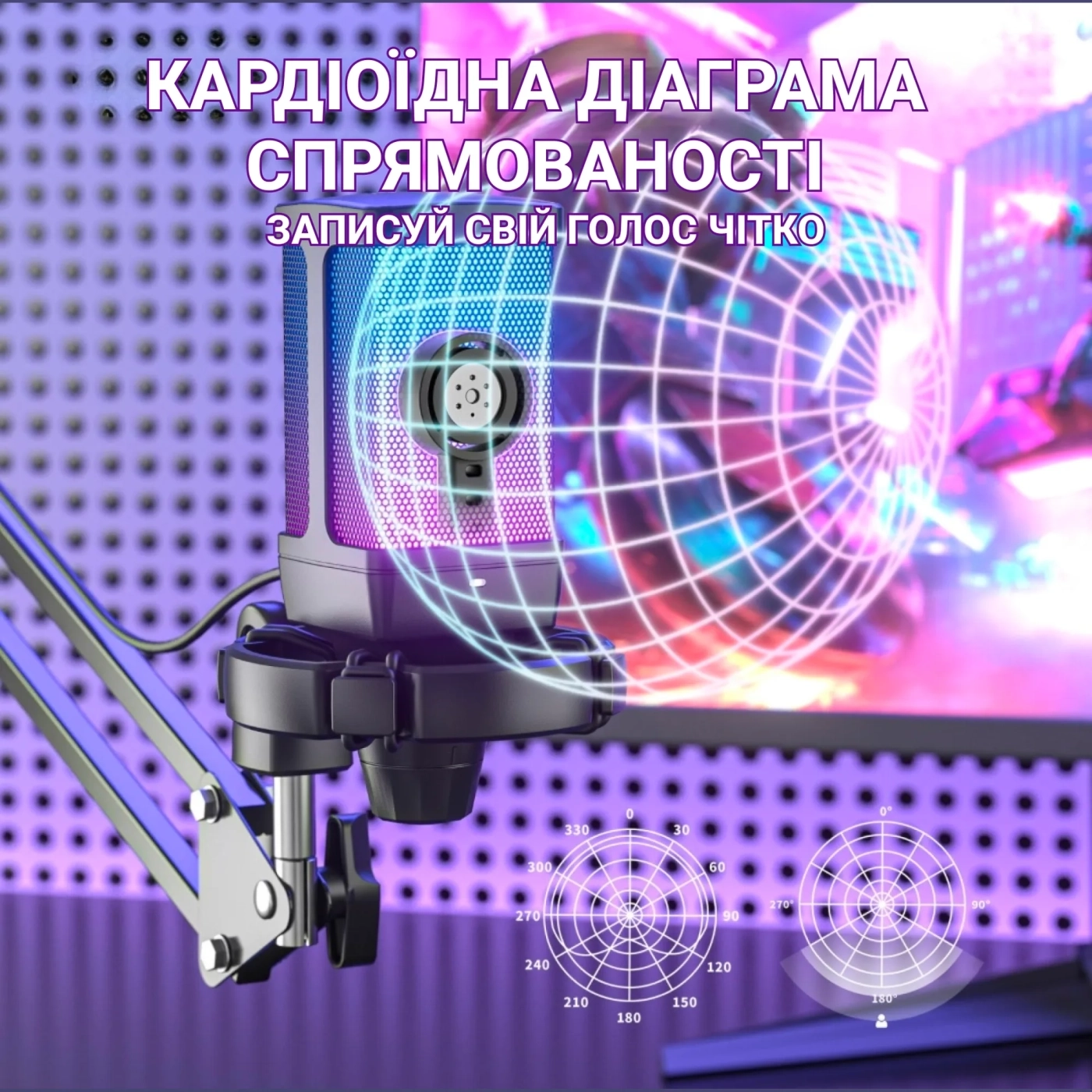Купить Микрофон Fifine Q6T Black - фото 6