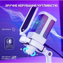 Купить Микрофон Fifine Q6W White - фото 6