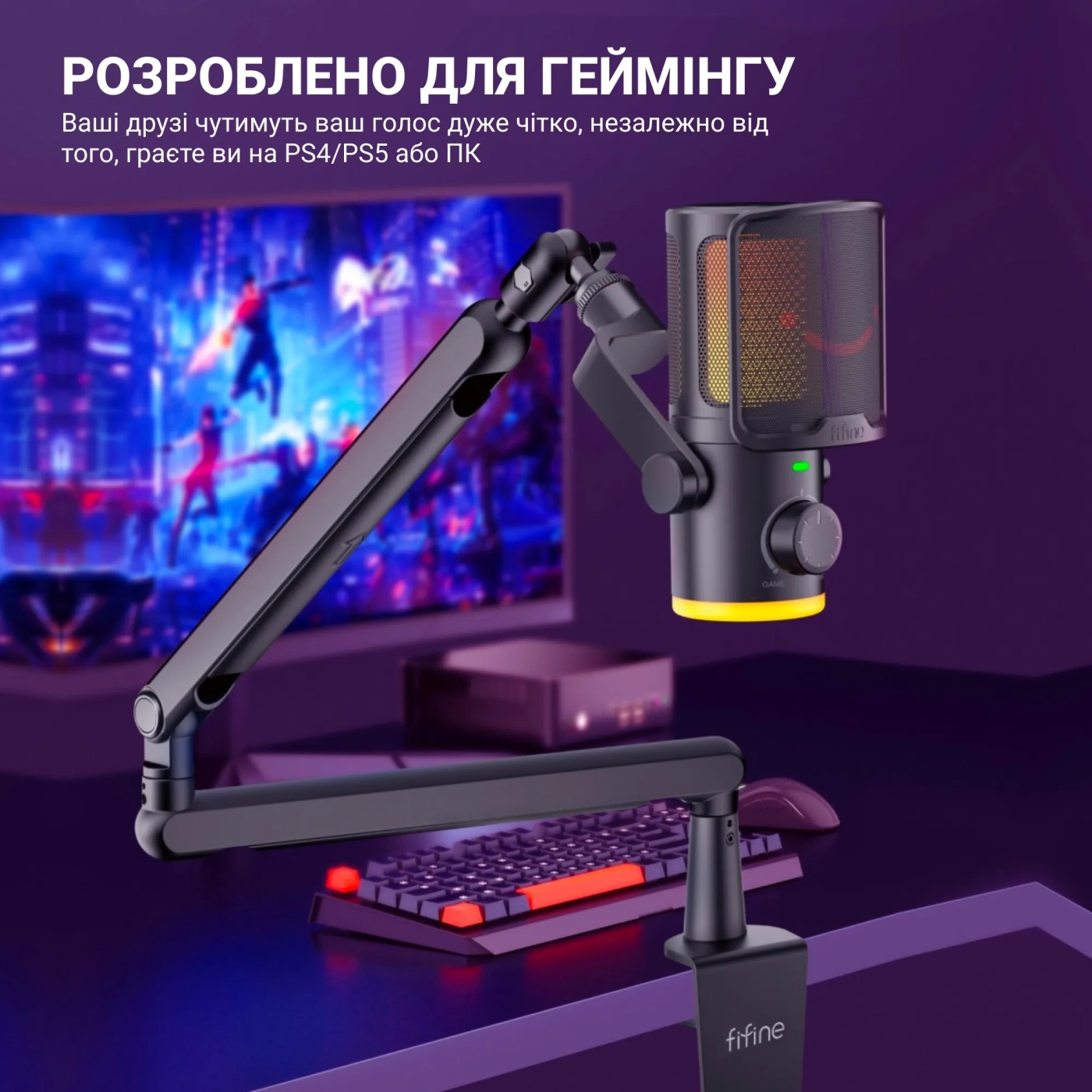 Купить Микрофон Fifine TAM6 Black - фото 14