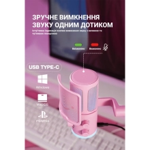 Купить Микрофон Fifine TAM6P Pink - фото 9
