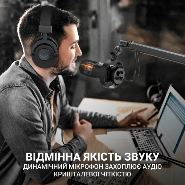 Купить Микрофон Fifine T688 Black - фото 7