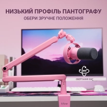 Купить Микрофон Fifine T688P Pink - фото 7