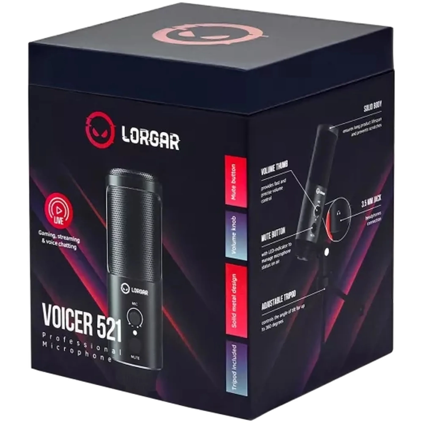 Купить Микрофон Lorgar Voicer 521 (LRG-CMT521) - фото 5