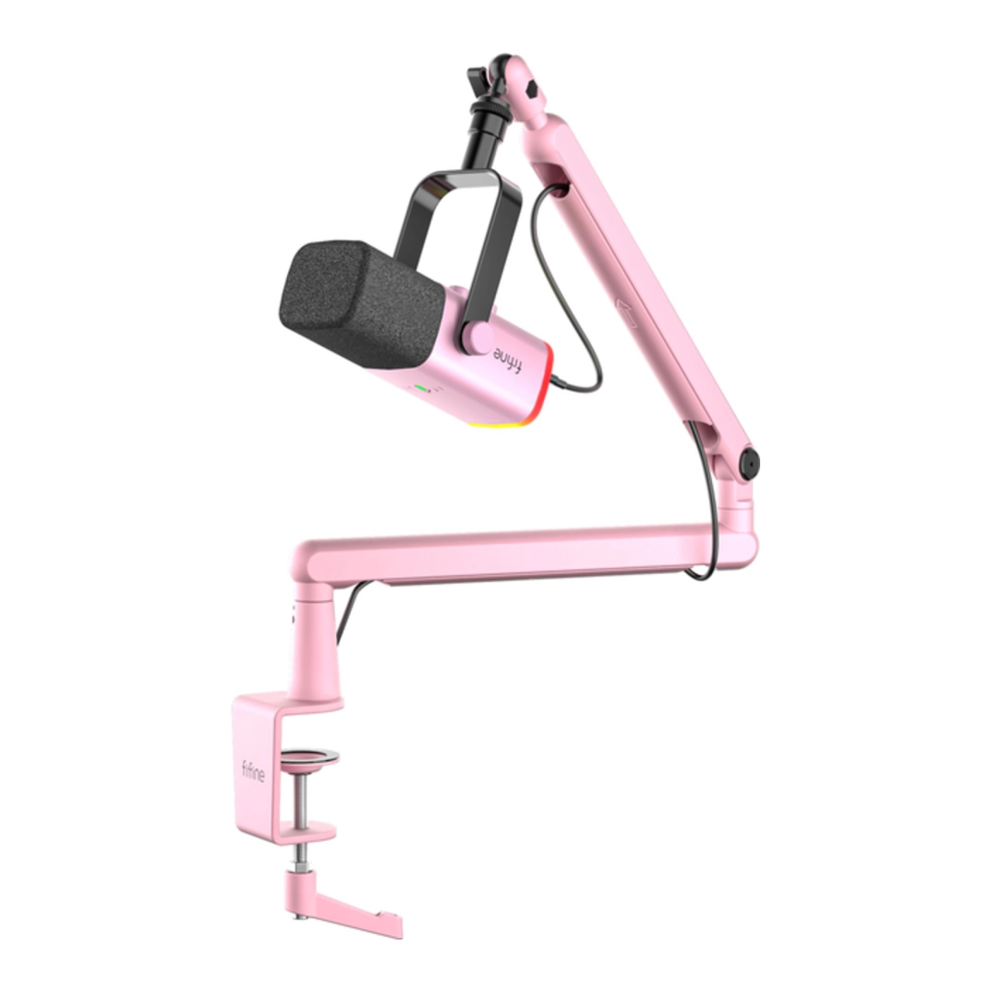 Купить Микрофон Fifine TAM8P USB/XLR Pink - фото 2