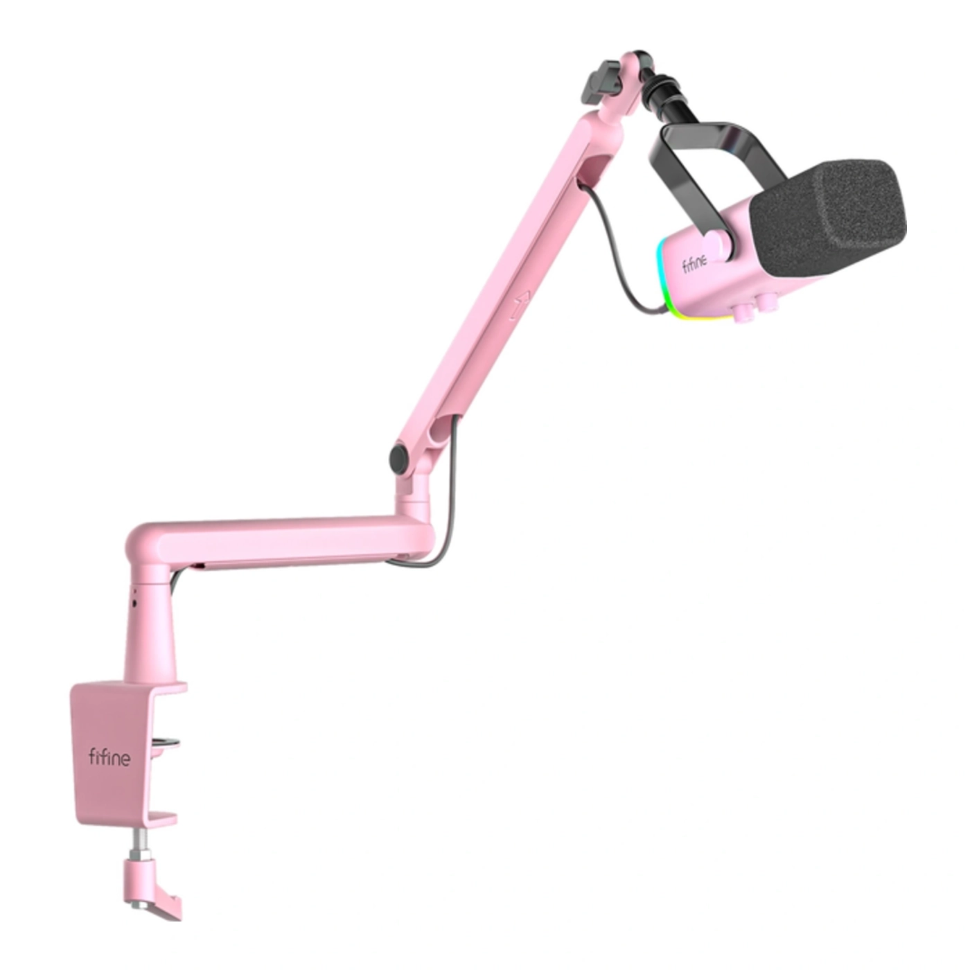 Купить Микрофон Fifine TAM8P USB/XLR Pink - фото 3