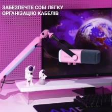Купить Микрофон Fifine TAM8P USB/XLR Pink - фото 6