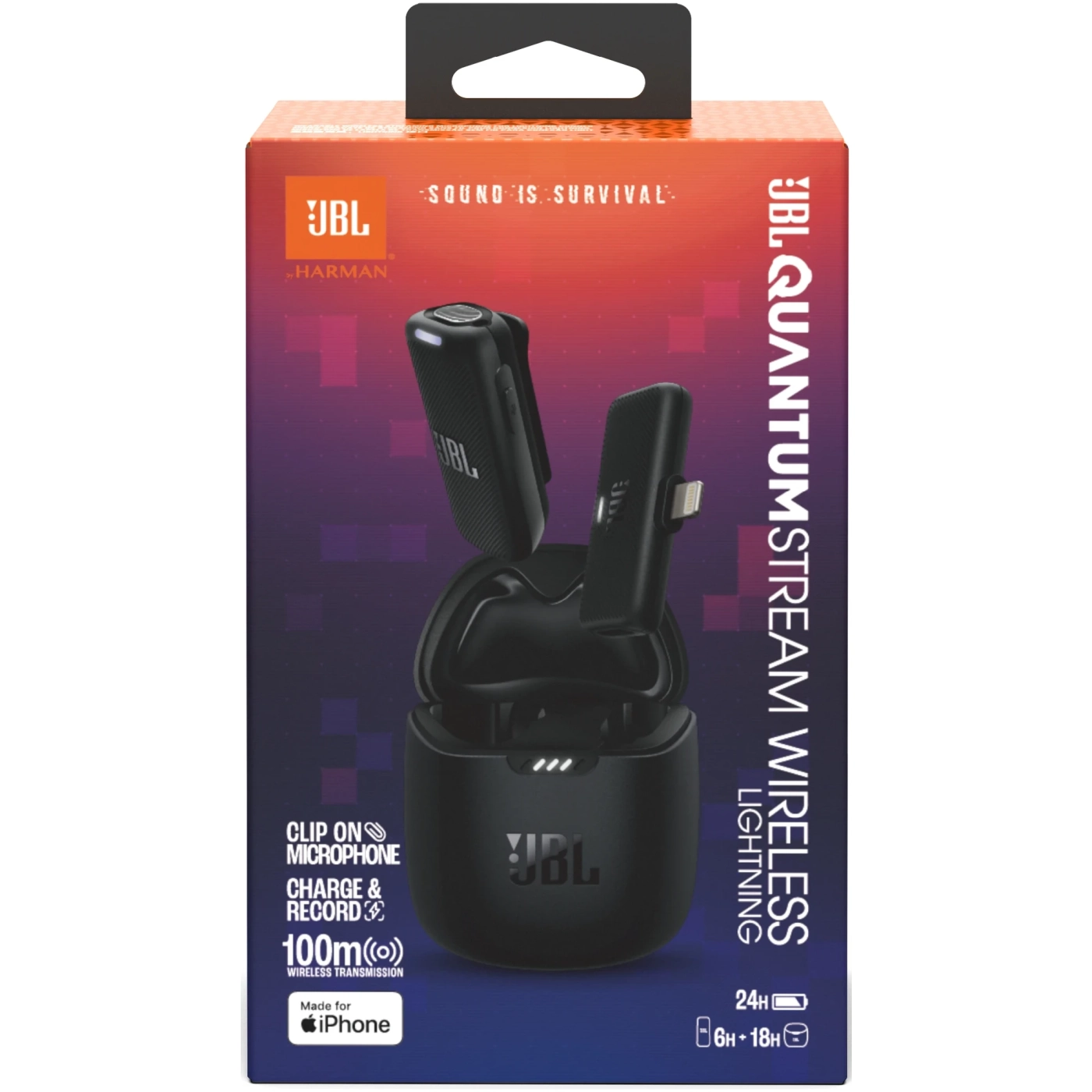 Купить Микрофон JBL Quantum Stream Wireless Lightning (JBLSTRMWLLGHTBLK) - фото 11