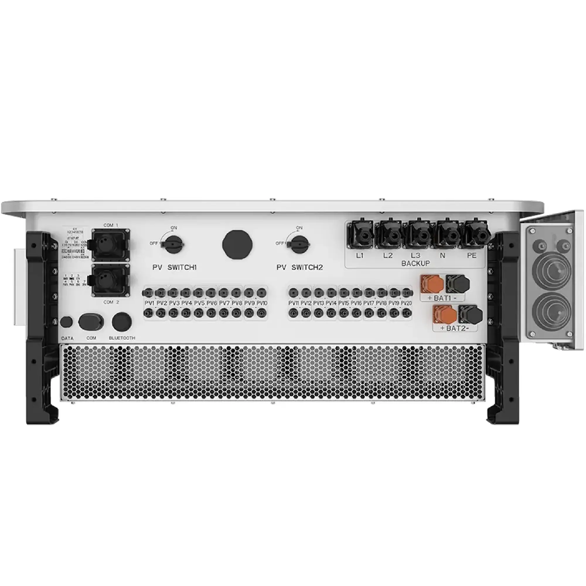 Купити Гібридний інвертор Solis S6-EH3P125K10-NV-YD-H 125KW  HV-battery 10 MPPT Wi-Fi 220/380V Трифазний - фото 8
