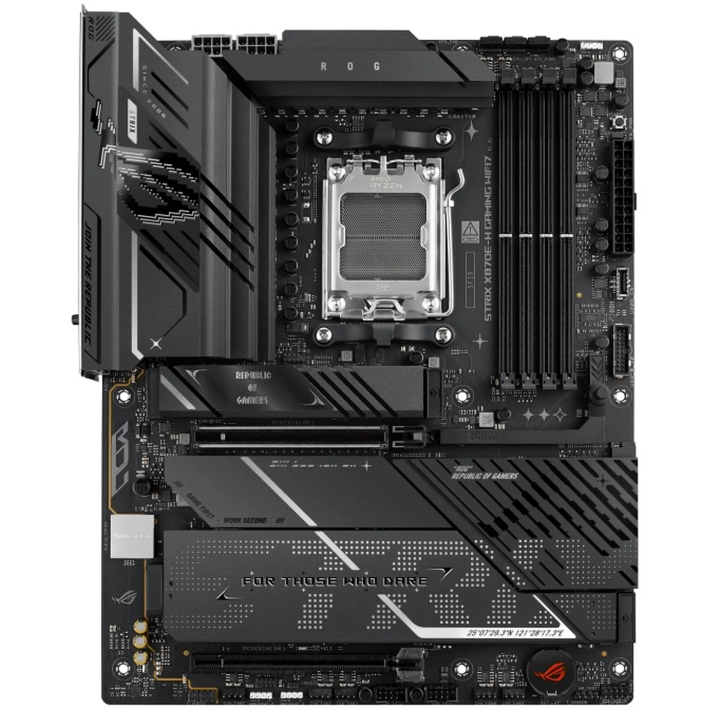 Купить Материнская плата ASUS ROG STRIX X870E-H GAMING WIFI7 - фото 1