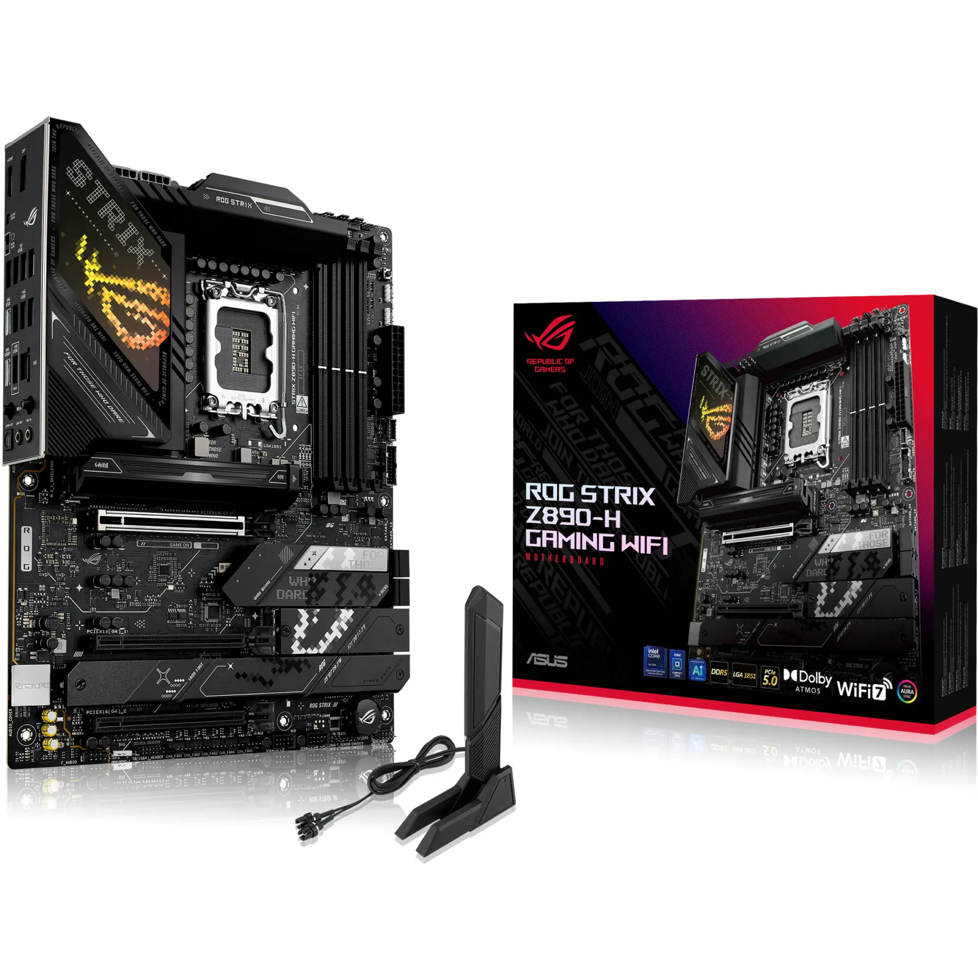 Купить Материнская плата ASUS ROG STRIX Z890-H GAMING WIFI - фото 1