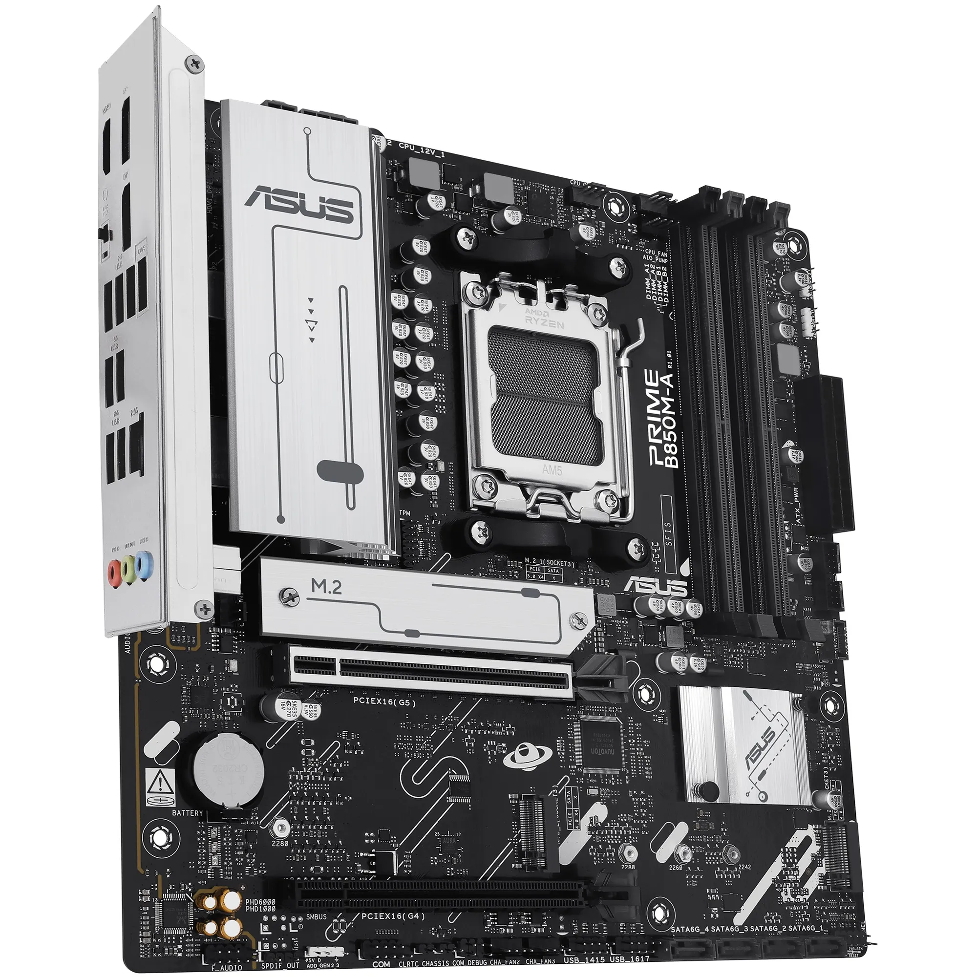 Купить Материнская плата ASUS PRIME B850M-A-CSM - фото 3