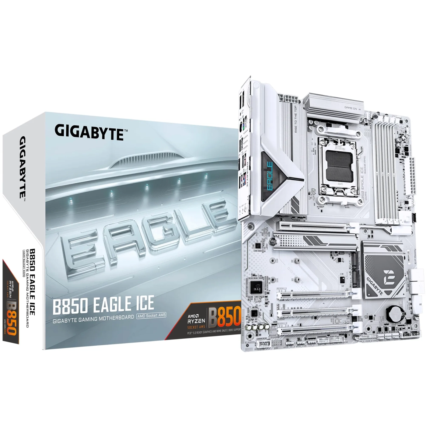 Купить Материнская плата GIGABYTE B850 EAGLE ICE - фото 4