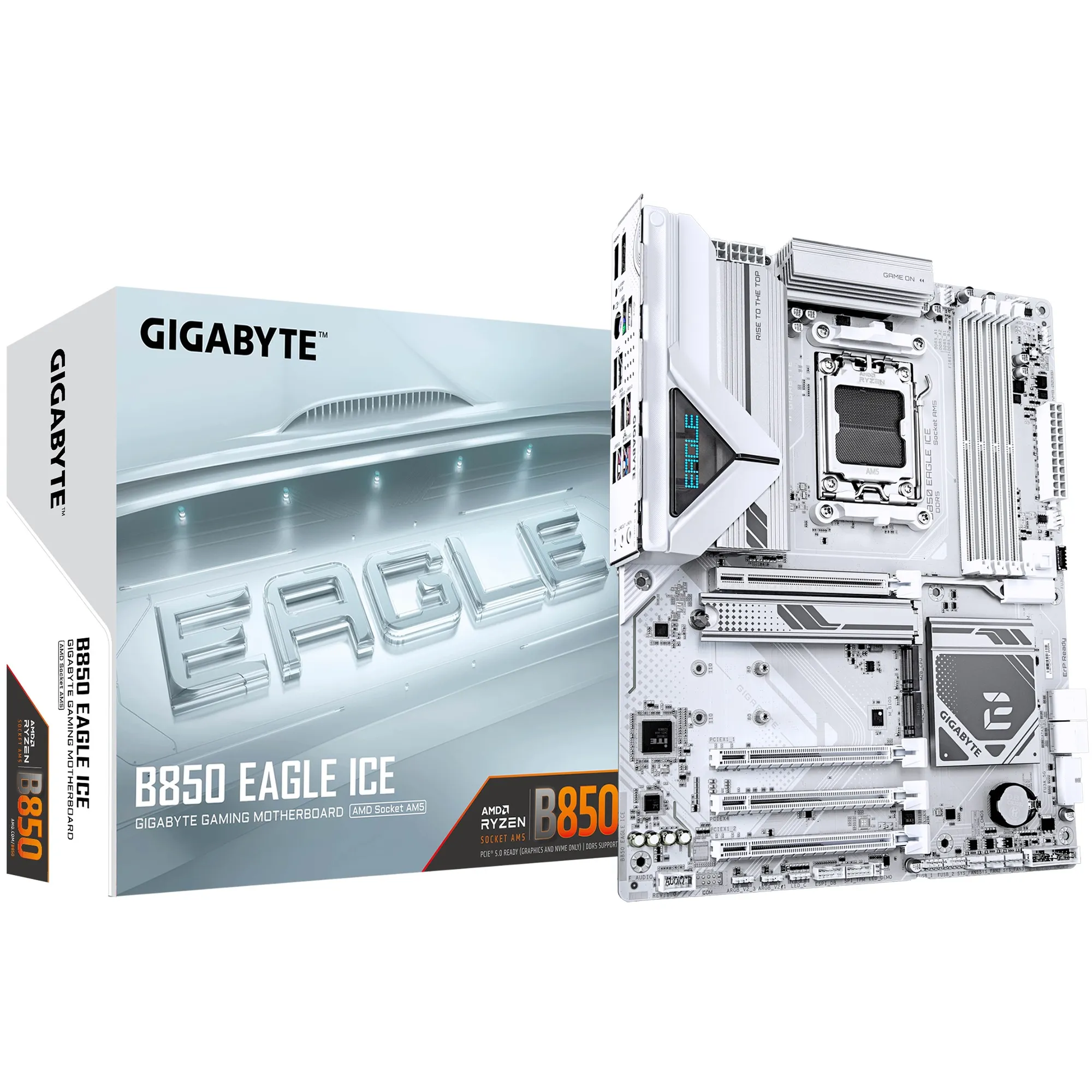 Купить Материнская плата GIGABYTE B850 EAGLE ICE - фото 4