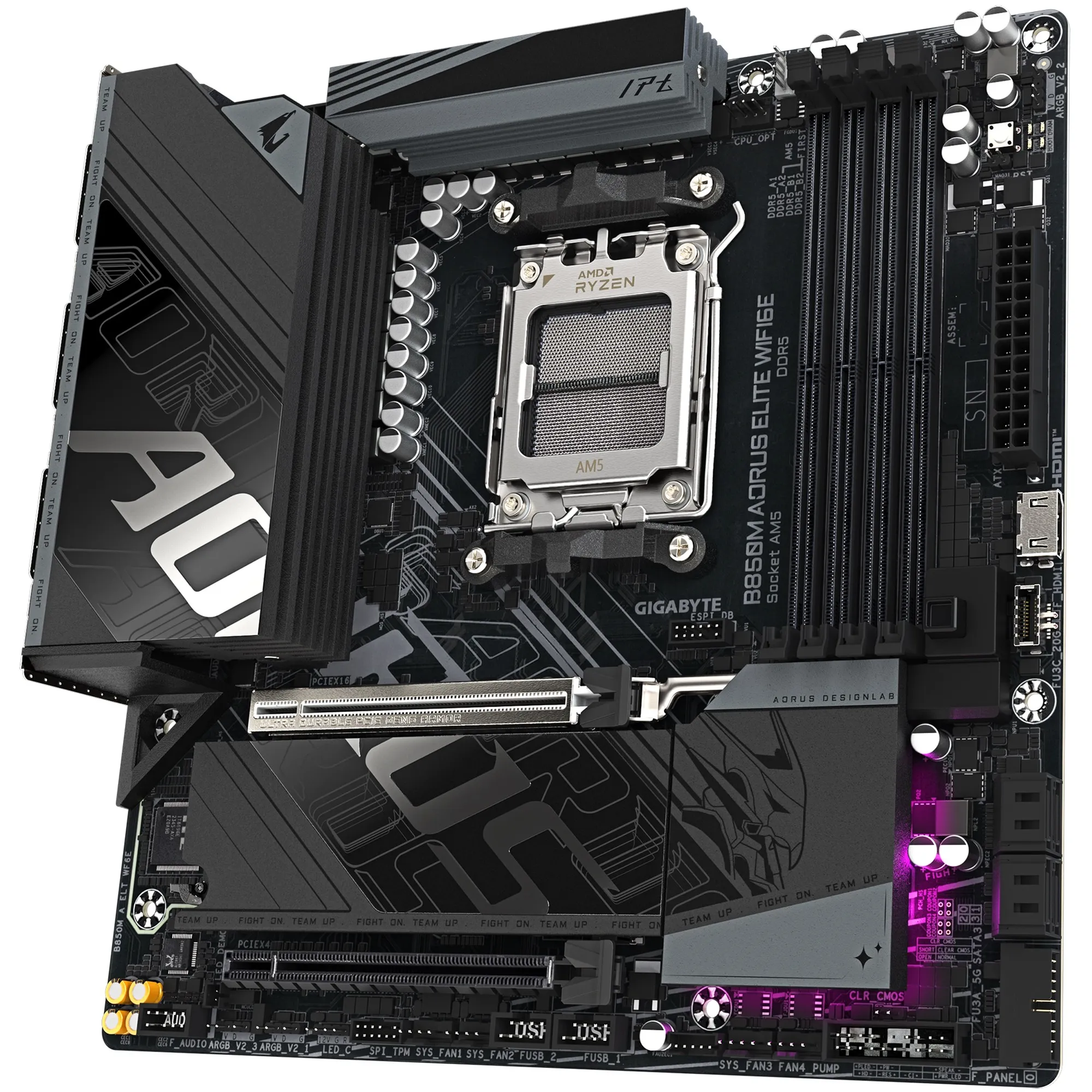 Купить Материнская плата GIGABYTE B850M AORUS ELITE WIFI6E - фото 2