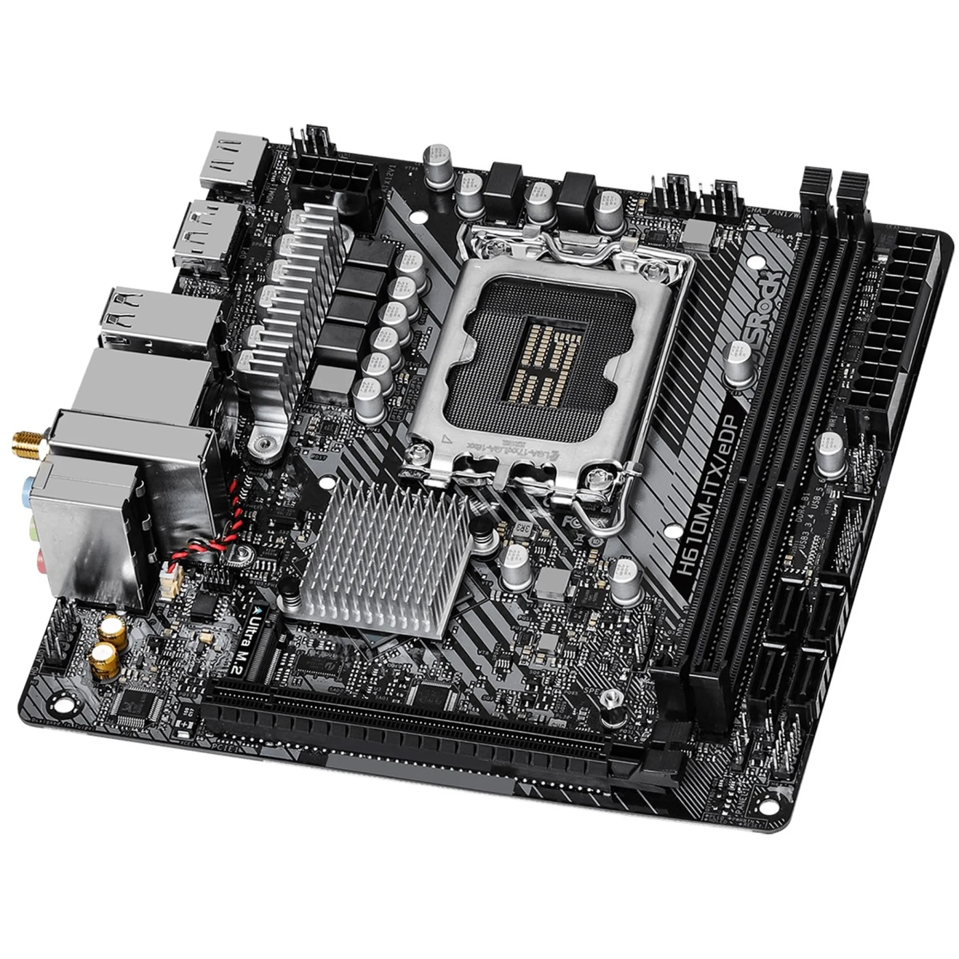 Купити Материнська плата ASRock H610M-ITX/eDP - фото 3