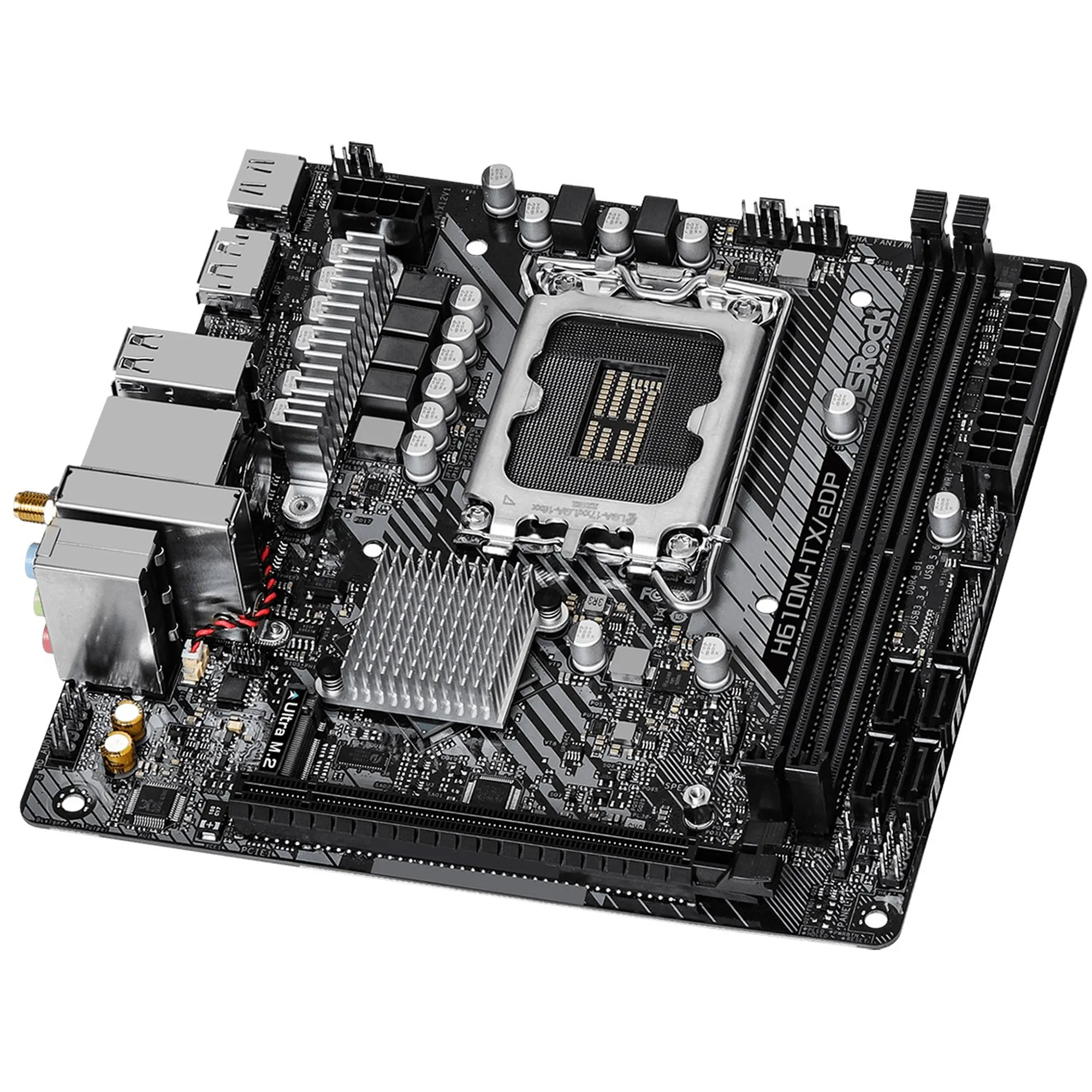 Купити Материнська плата ASRock H610M-ITX/eDP - фото 3