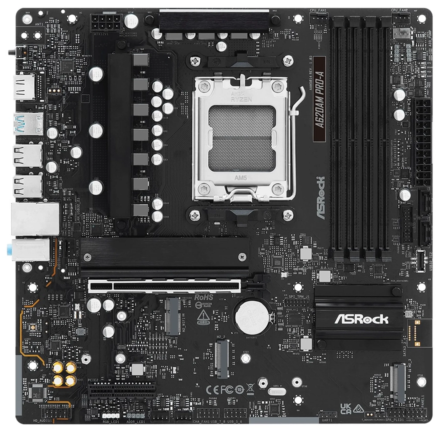 Купить Материнская плата ASRock A620AM PRO-A - фото 1