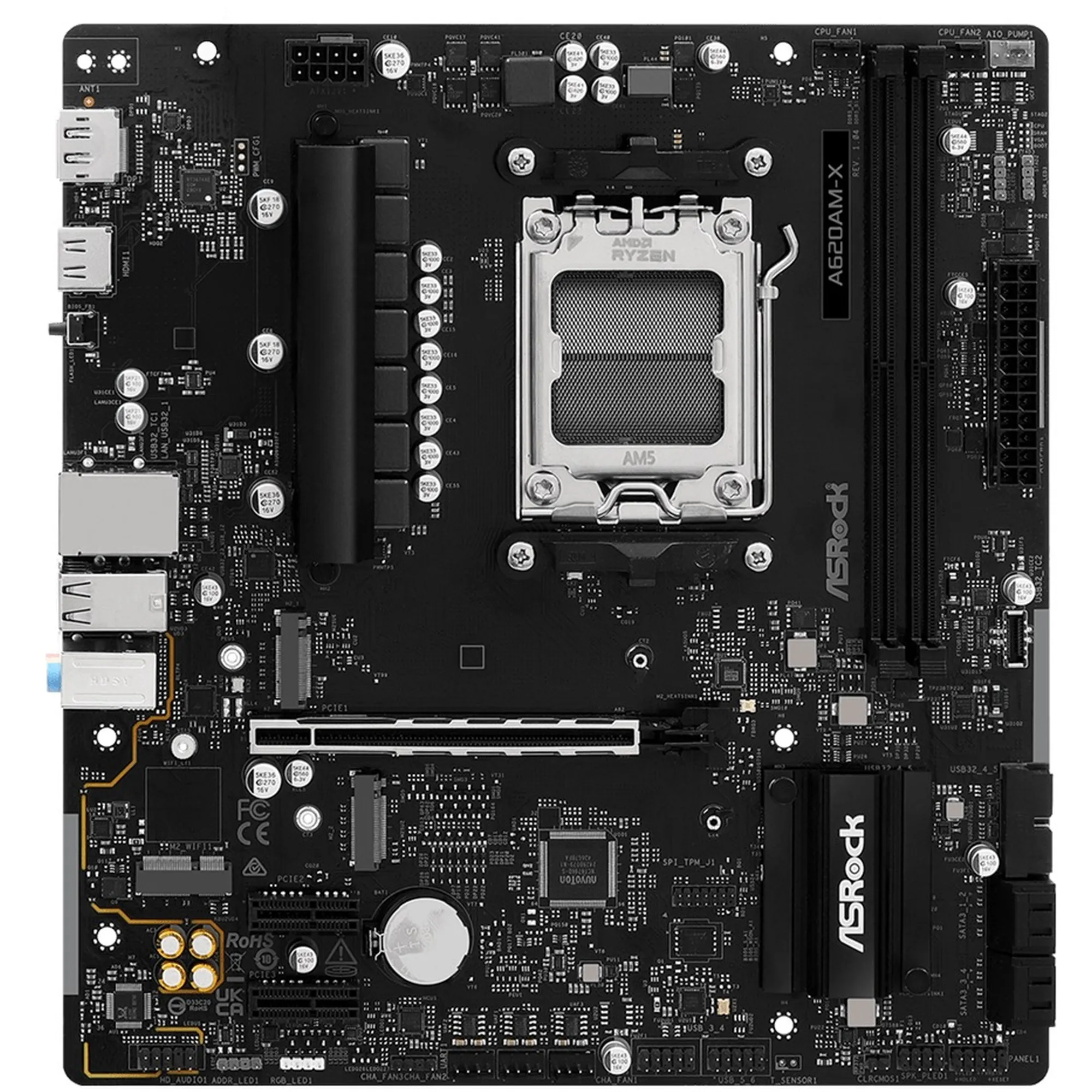 Купить Материнская плата ASRock A620AM-X - фото 1