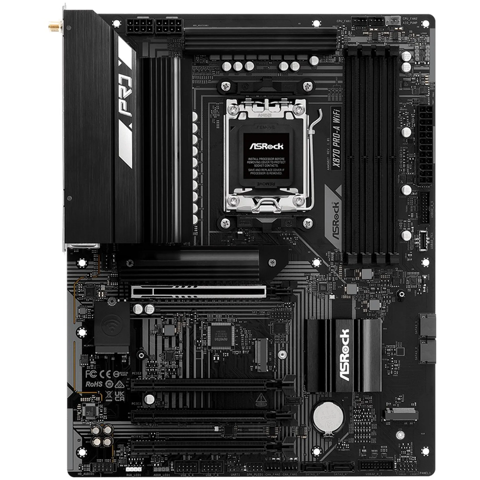 Купити Материнська плата ASRock X870 PRO-A WIFI - фото 2