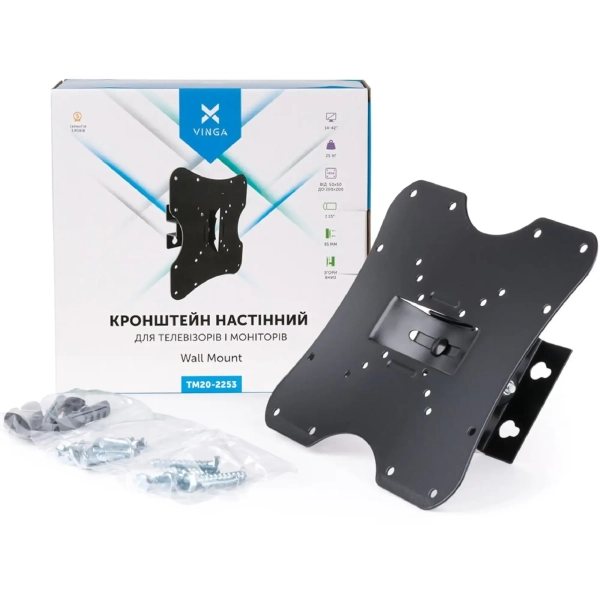 Купити Кріпленння для телевізора (кронштейн) Vinga TM20-2253 - фото 6