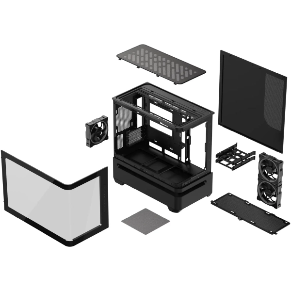 Купить Корпус ASUS PRIME AP202 TG ARGB Black (90DC00P0-B19000) - фото 18