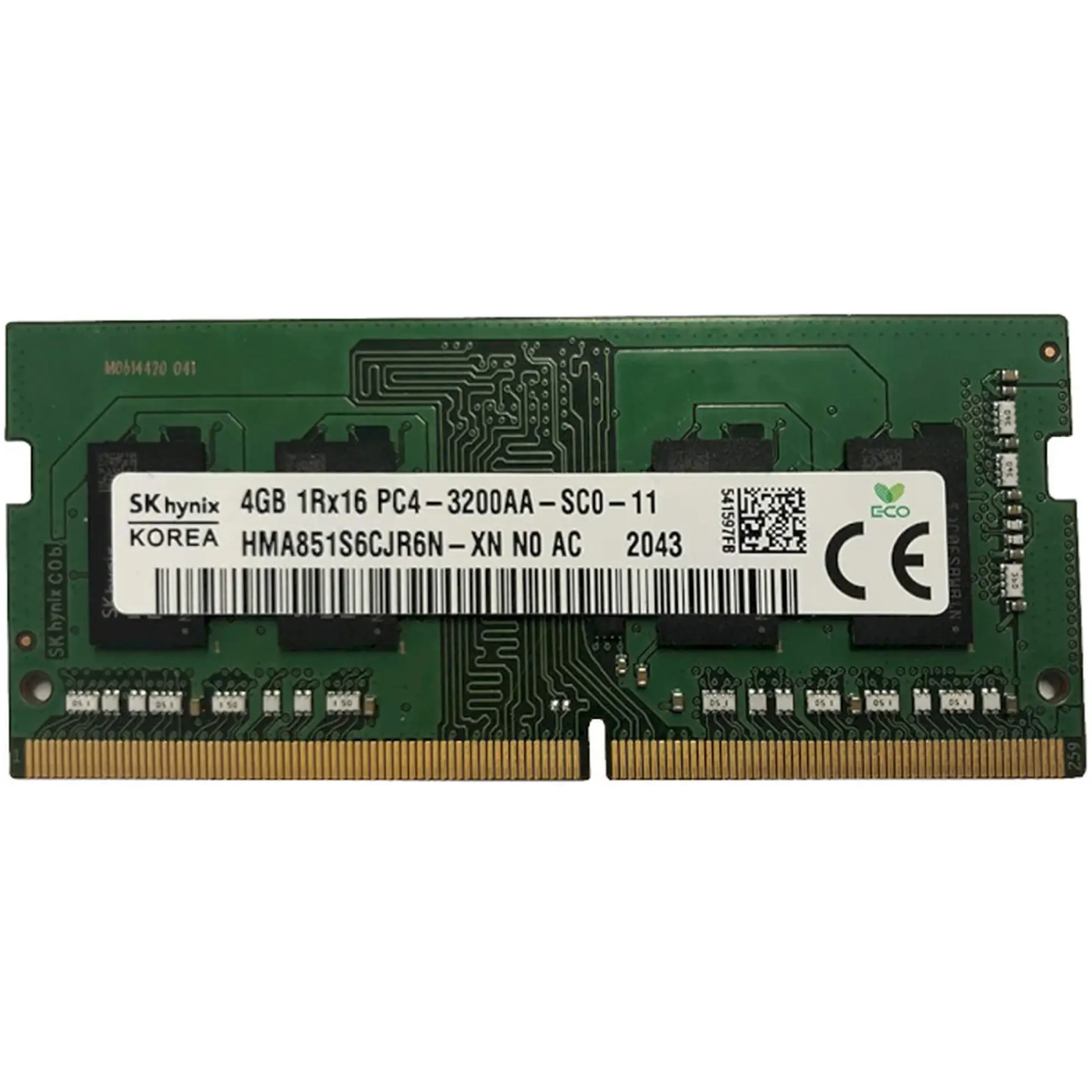 Купить Модуль памяти Hynix DDR4-3200 4GB SODIMM (HMA851S6CJR6N-XNN0) - фото 1