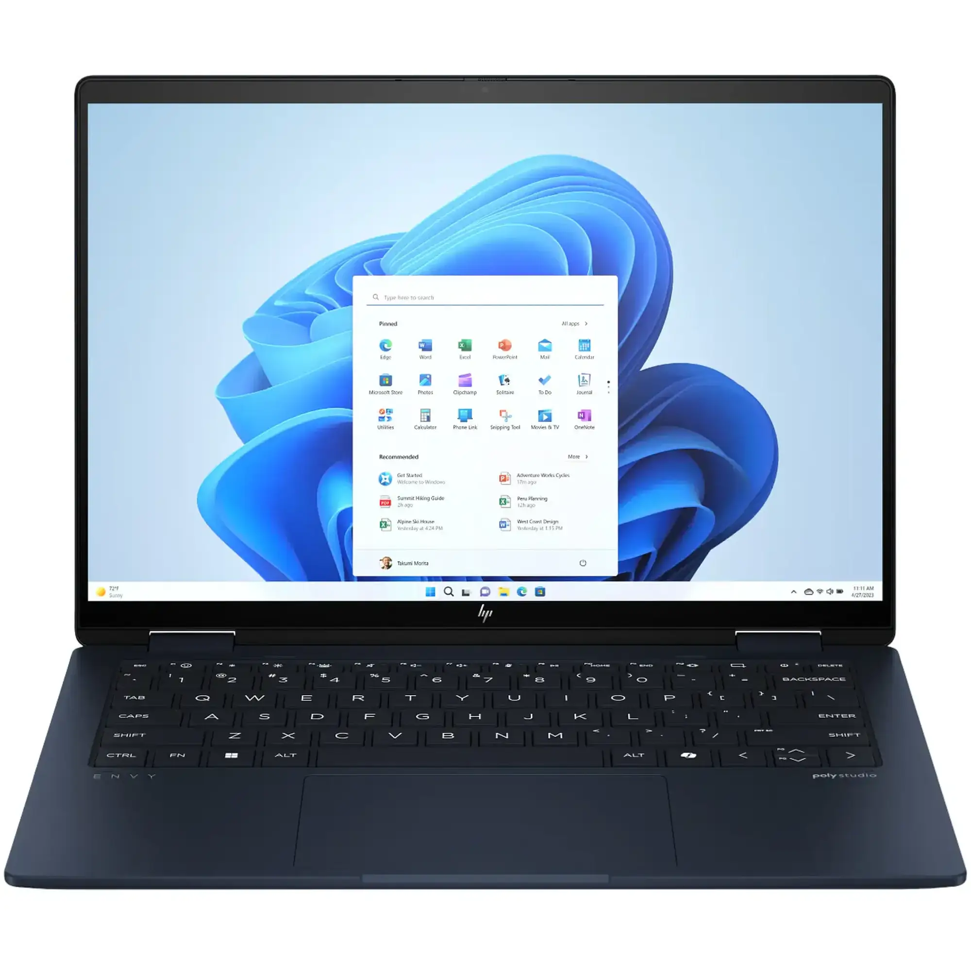 Купити Ноутбук HP Envy x360 14-fc0008ua (B9PC3EA) - фото 1