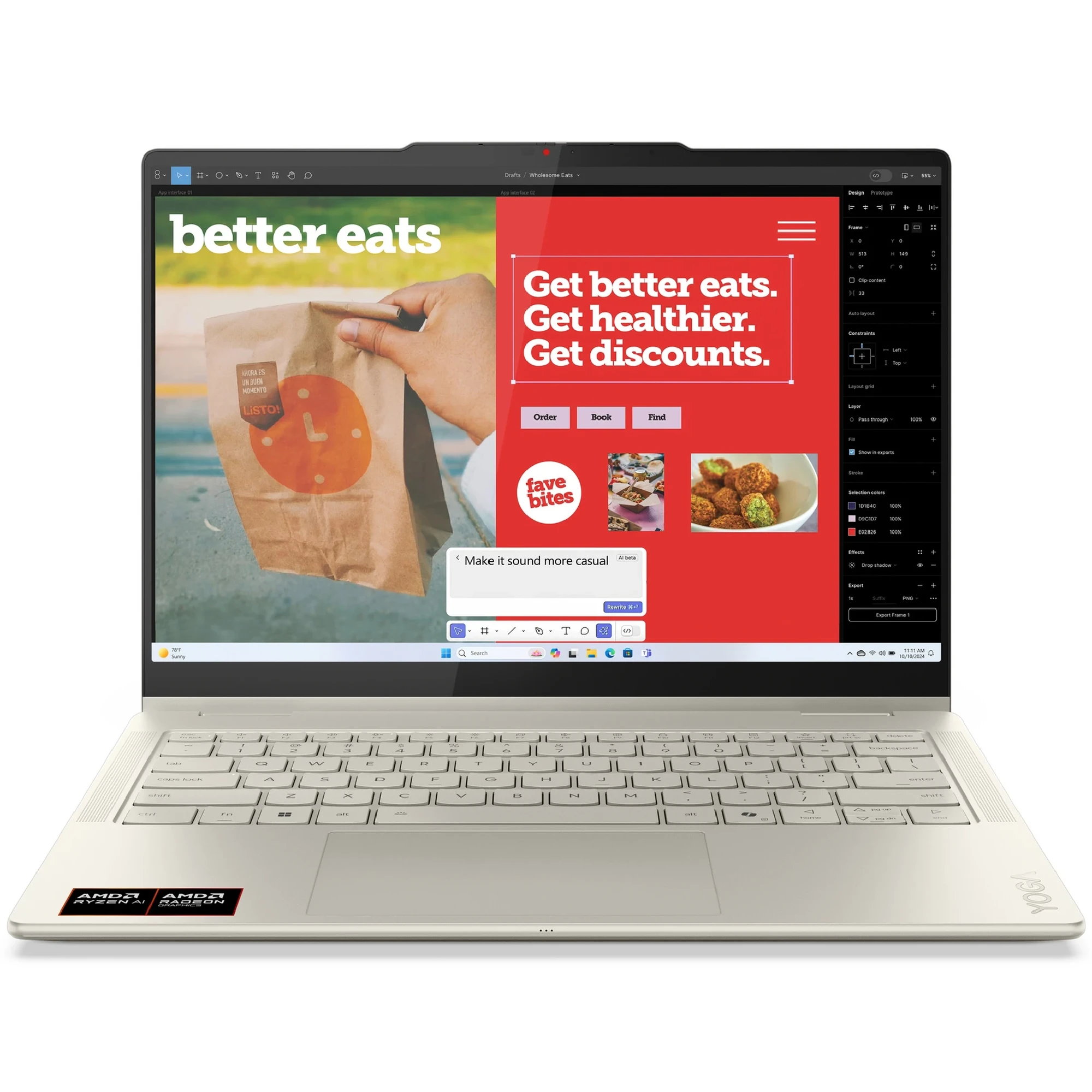 Купити Ноутбук Lenovo Yoga 7 2-in-1 14AKP10 (83JR007JRA) - фото 2