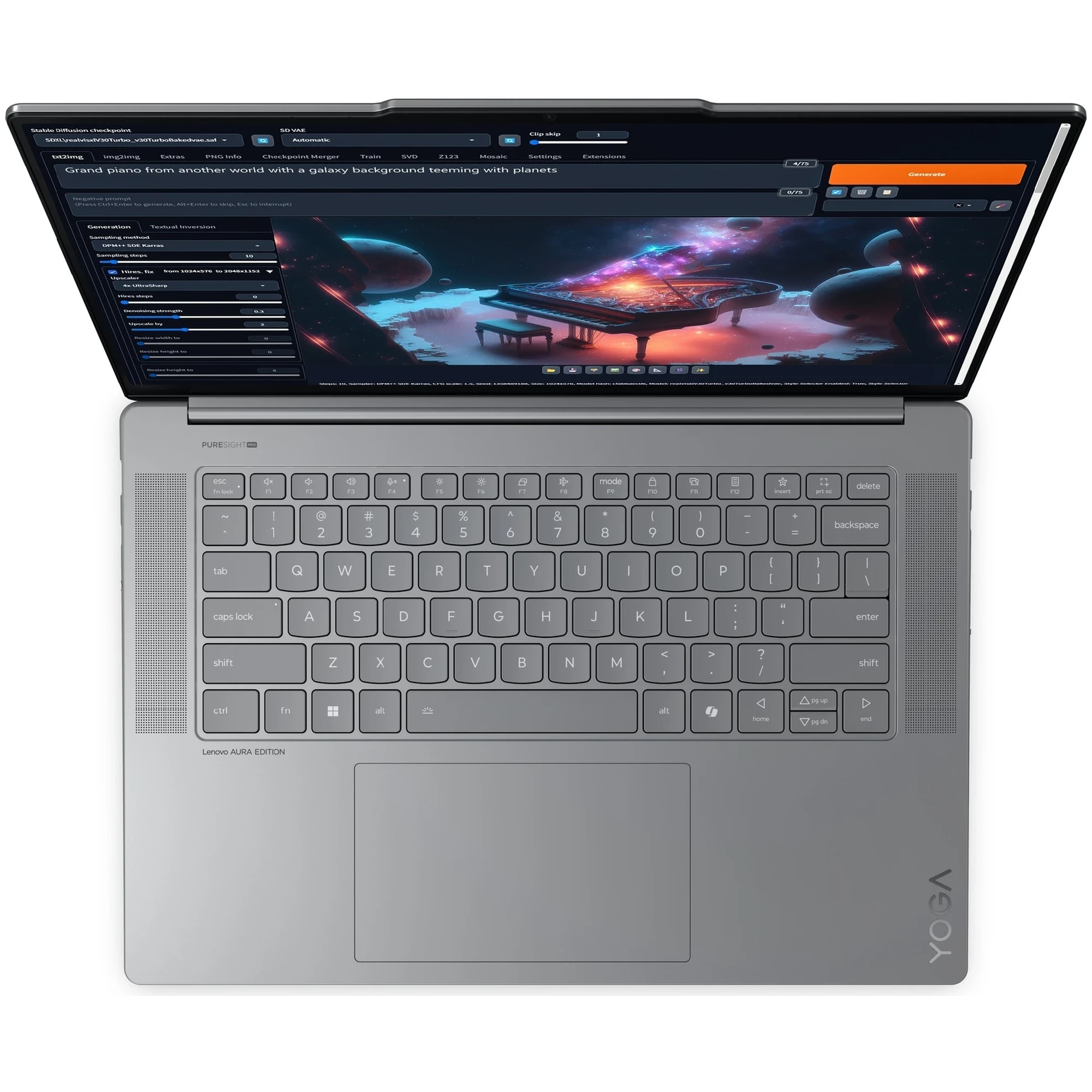 Купити Ноутбук Lenovo Yoga Slim 7 15ILL9 (83HM005HRA) - фото 4