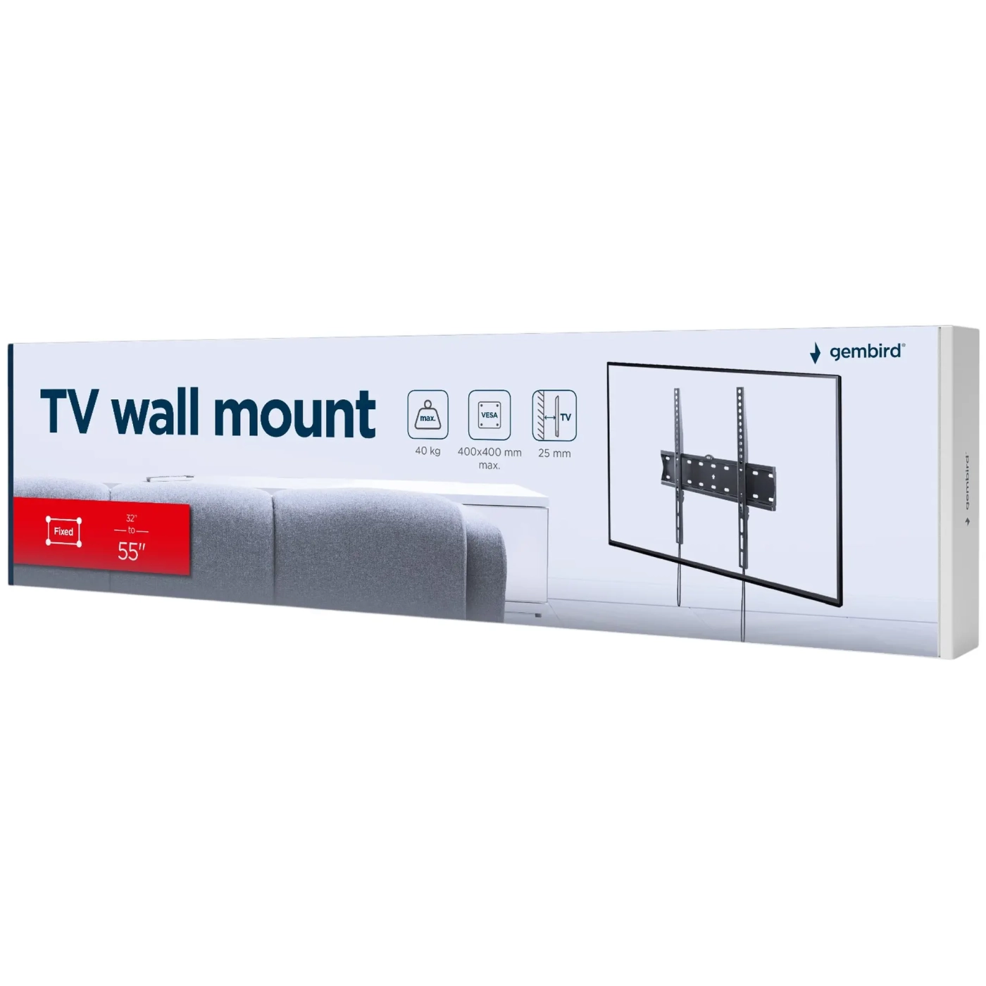 Купити Кронштейн Gembird WM-55F-02 - фото 4