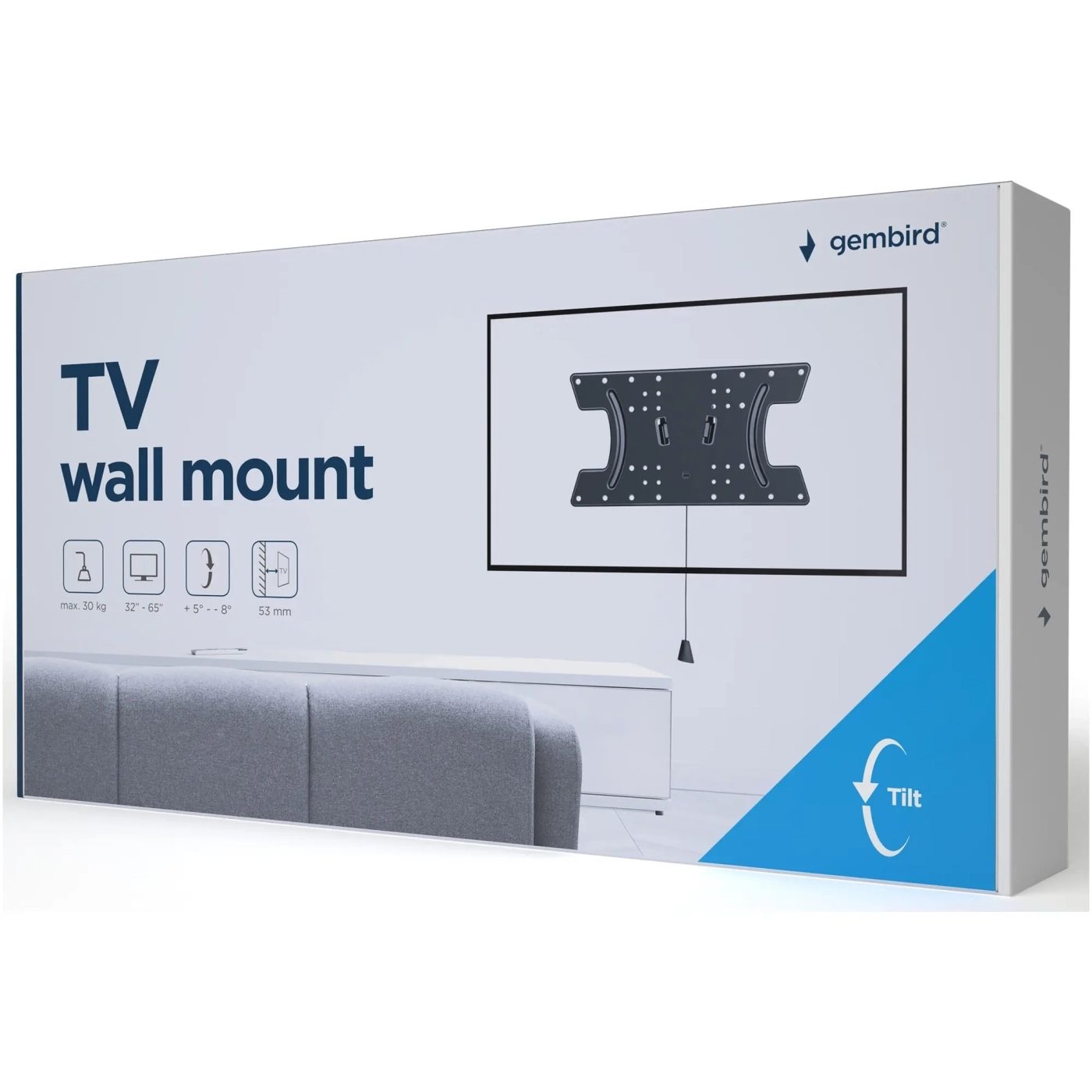 Купити Кронштейн Gembird WM-65T-02 - фото 9