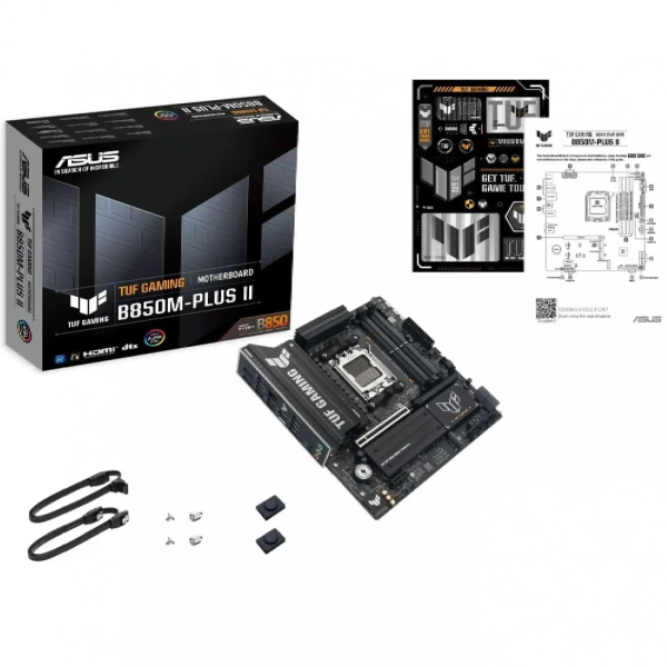 Материнская плата ASUS TUF GAMING B850M-PLUS II (sAM5, AMD B850