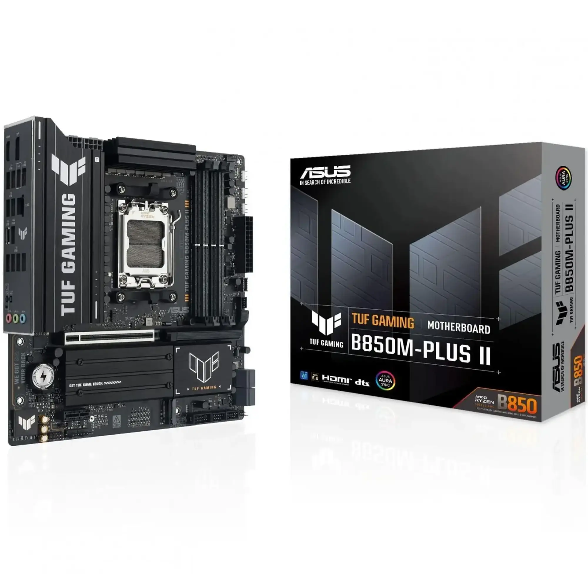 【新品未使用】B850M-PLUS II / PCIe 5.0 / DDR5 Материнская плата ASUS TUF GAMING B850M-PLUS II (sAM5, AMD B850