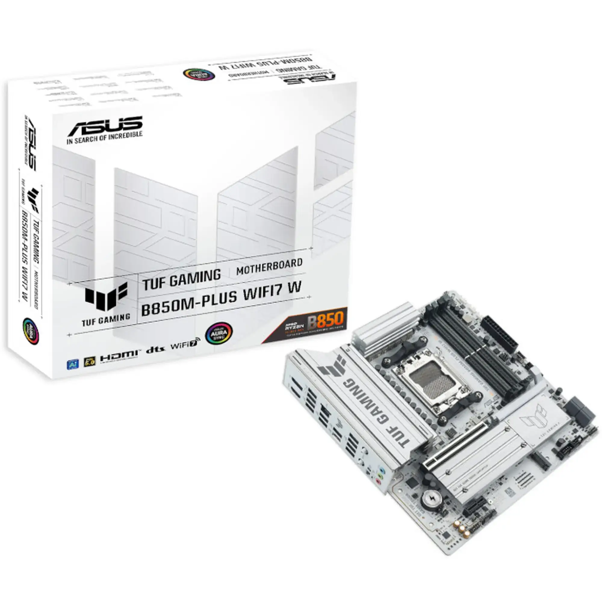 Купить Материнская плата ASUS TUF GAMING B850M-PLUS WIFI7 W - фото 7