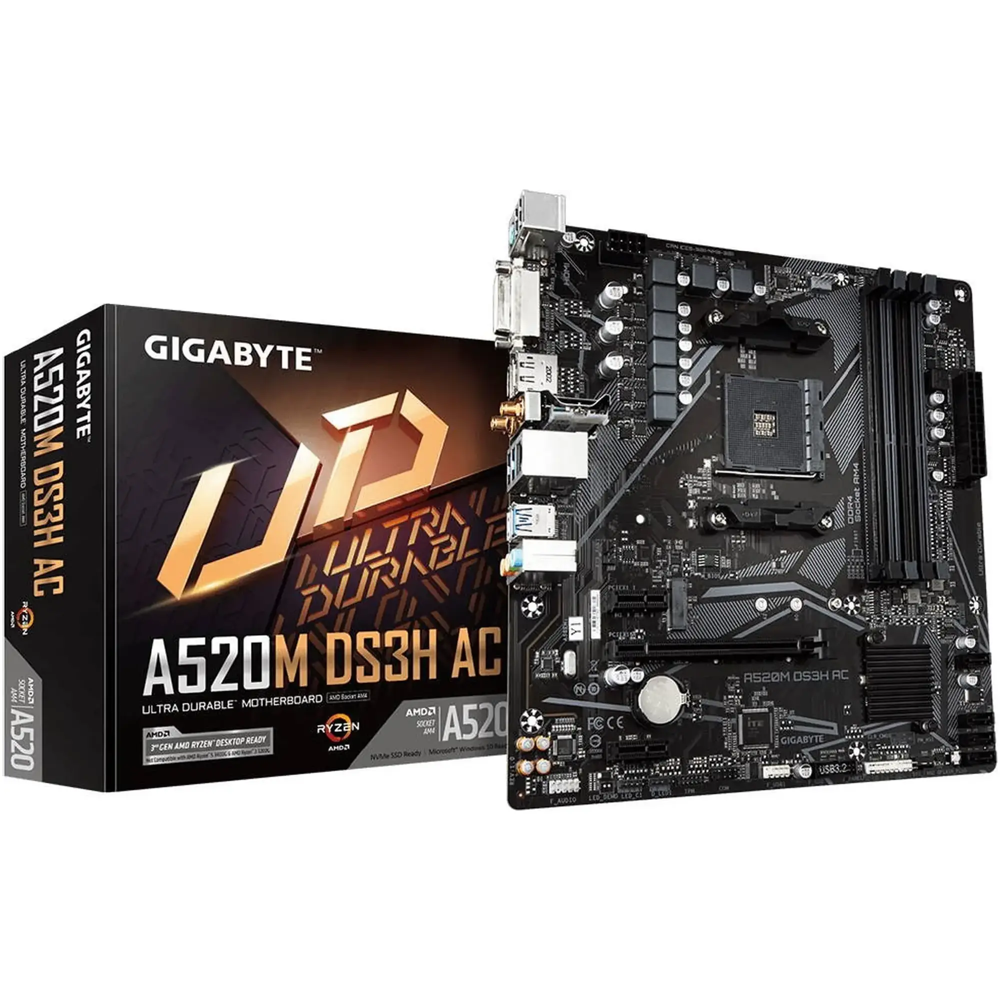 Купить Материнская плата GIGABYTE A520M DS3H AC - фото 5