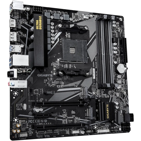 Купить Материнская плата GIGABYTE B550M DS3H AC R2 - фото 2