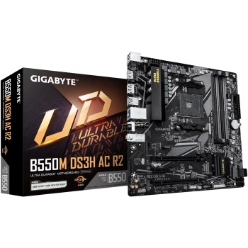 Купить Материнская плата GIGABYTE B550M DS3H AC R2 - фото 3