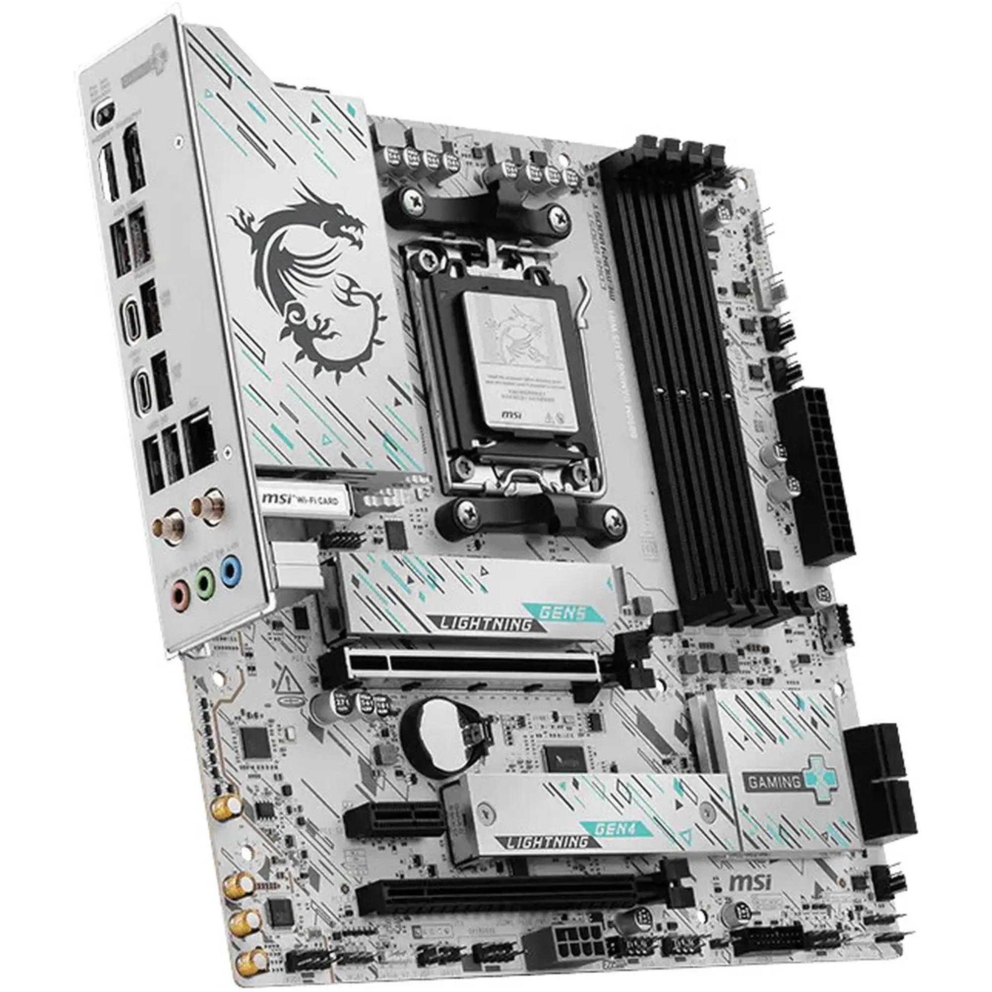Купить Материнская плата MSI B850M GAMING PLUS WIFI (sAM5, AMD B850, DDR5, mATX) - фото 4