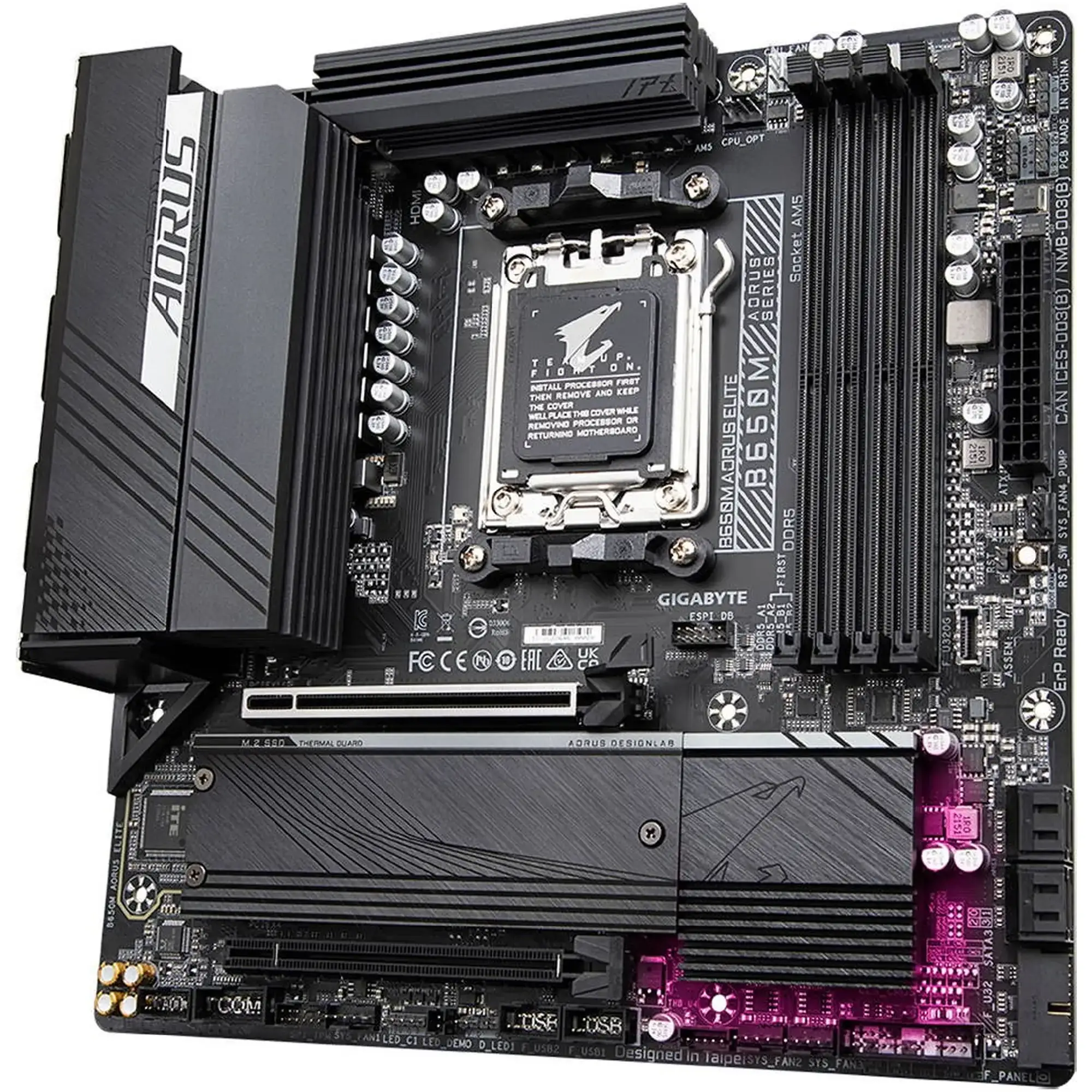 Купить Материнская плата GIGABYTE B650M AORUS ELITE - фото 3