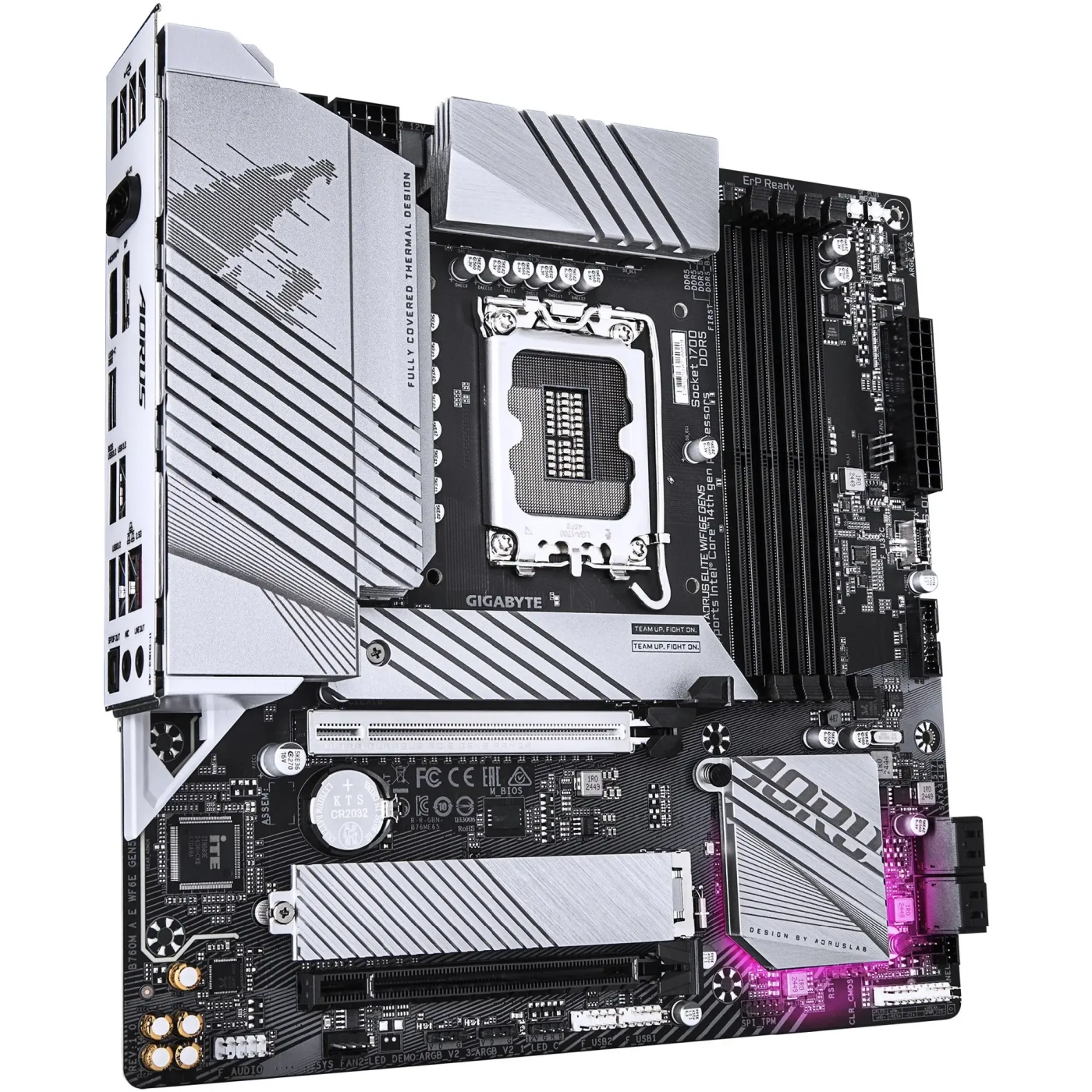 Купить Материнская плата GIGABYTE B760M AORUS ELITE WIFI6E GEN5 - фото 2