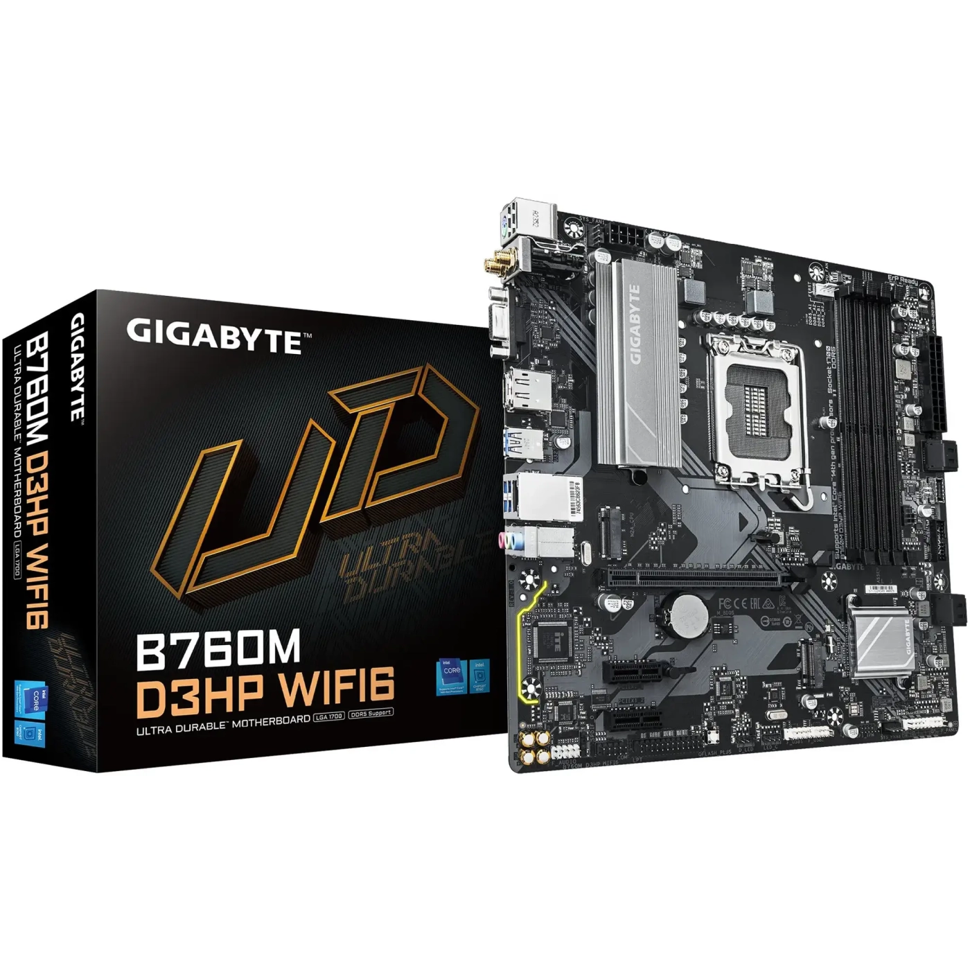 Купить Материнская плата GIGABYTE B760M D3HP WIFI6 - фото 4
