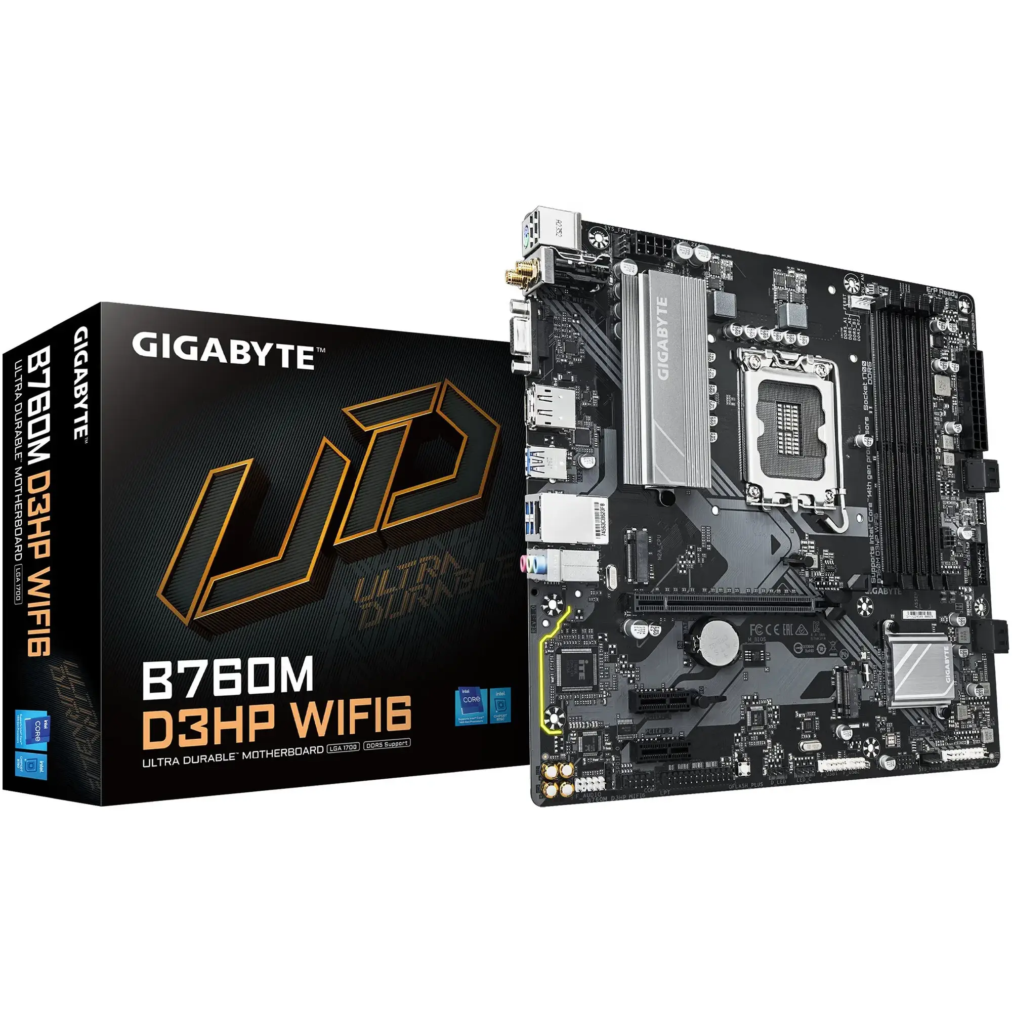 Купить Материнская плата GIGABYTE B760M D3HP WIFI6 - фото 4