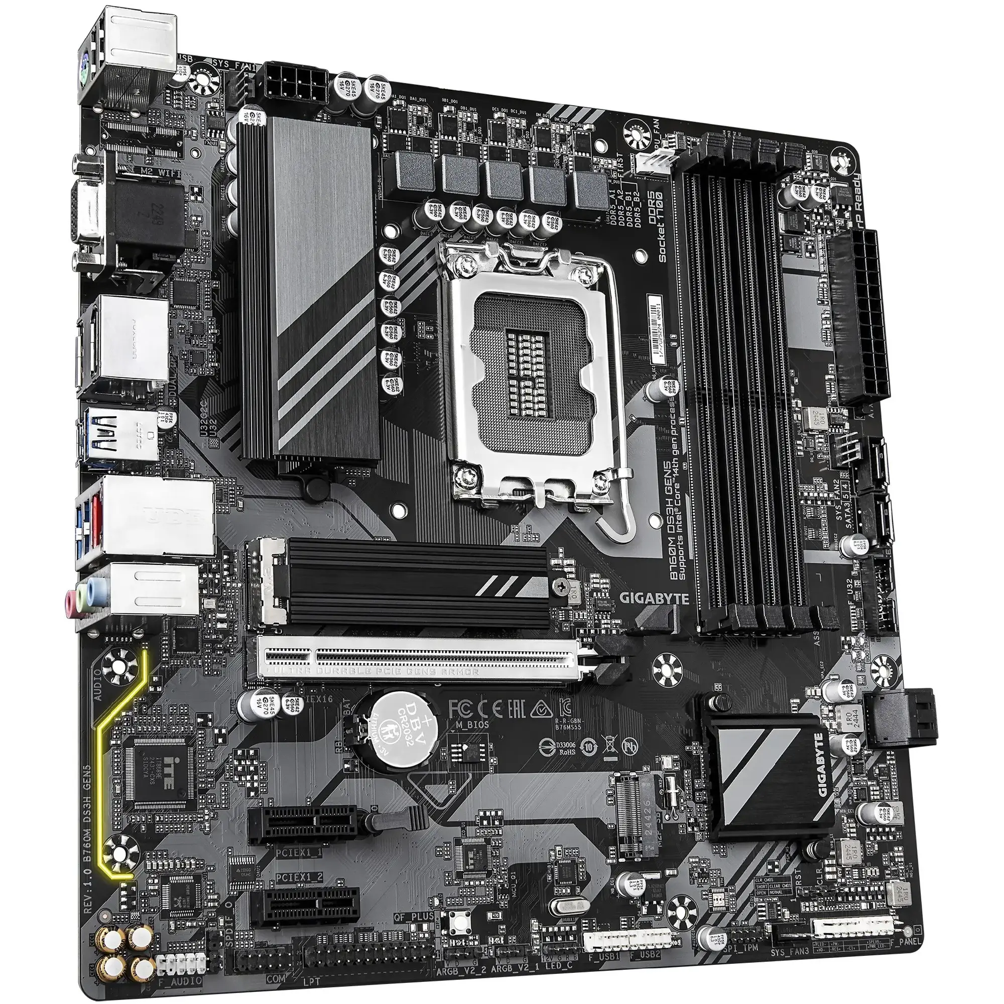 Купить Материнская плата GIGABYTE B760M DS3H GEN5 - фото 2