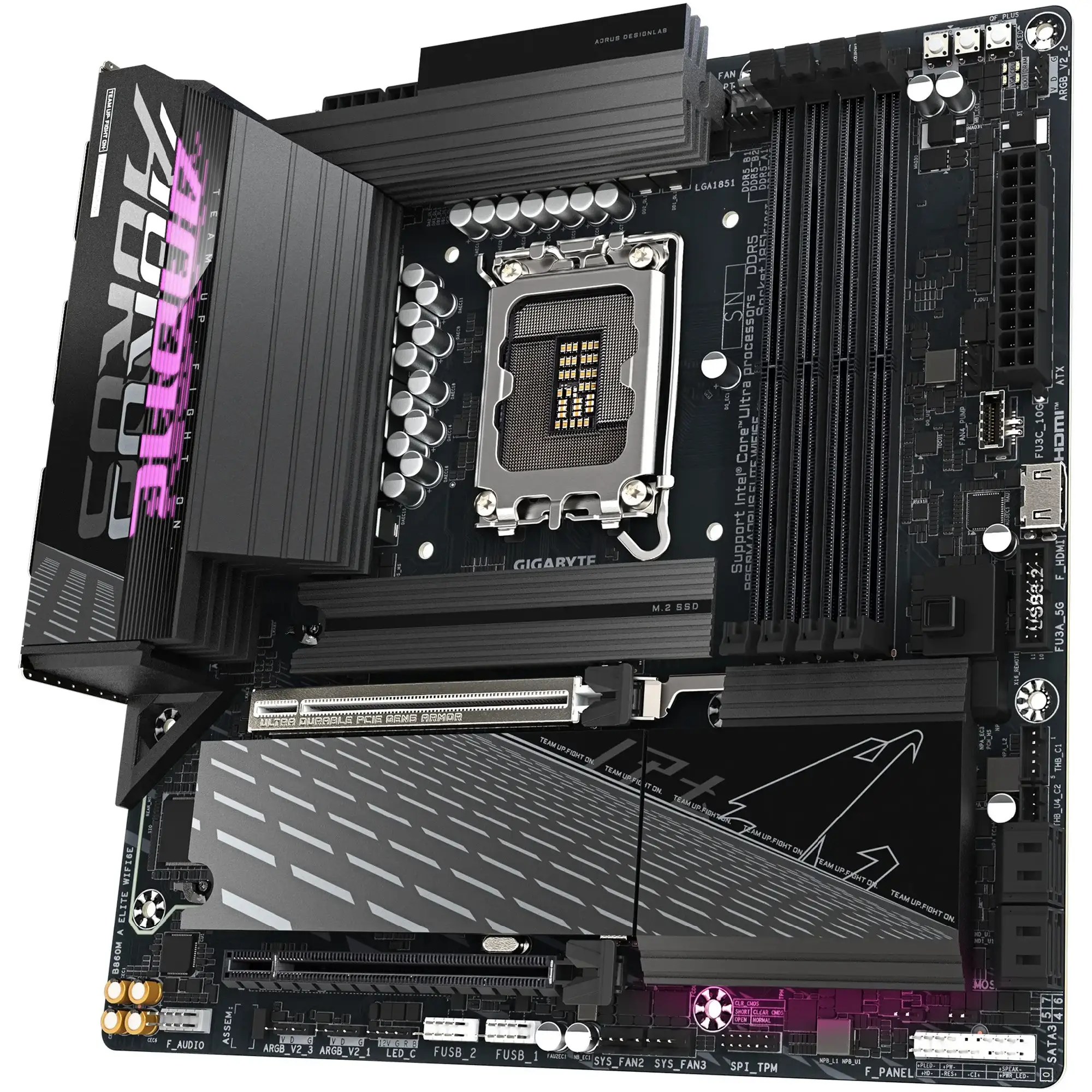 Купить Материнская плата GIGABYTE B860M AORUS ELITE WIFI6E - фото 2