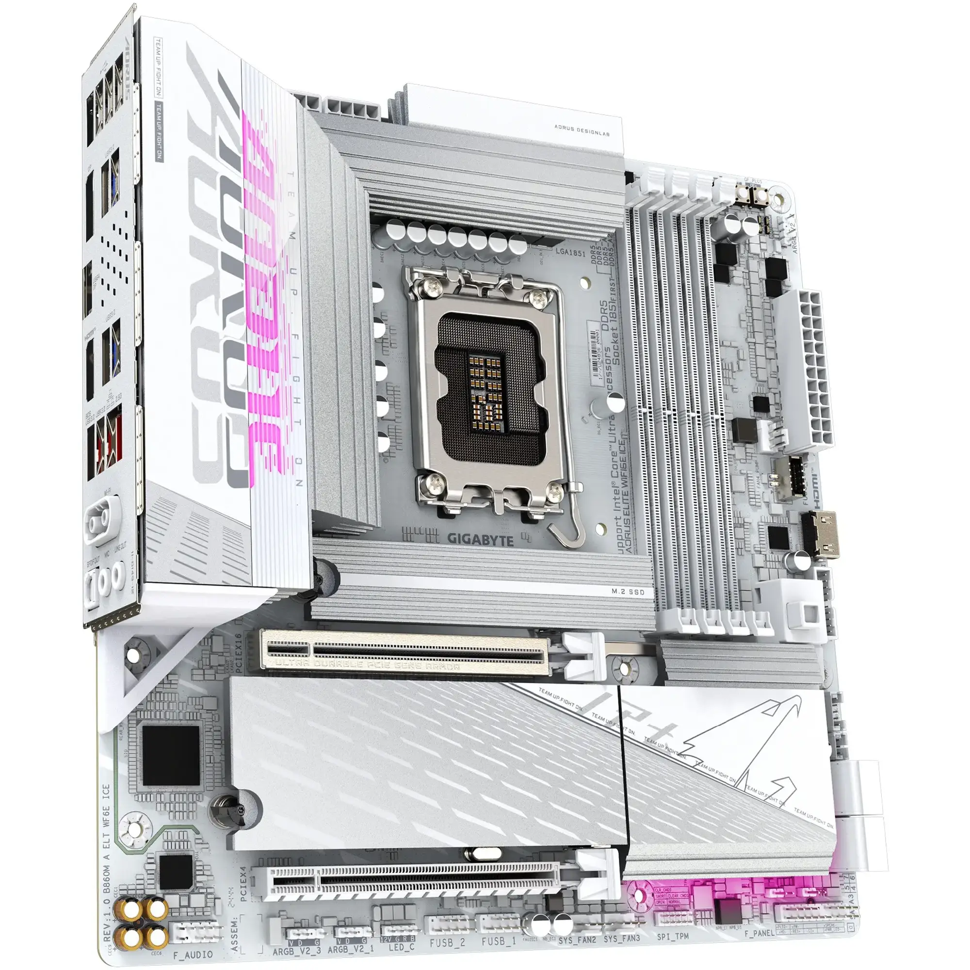 Купить Материнская плата GIGABYTE B860M AORUS ELITE WIFI6E ICE - фото 3