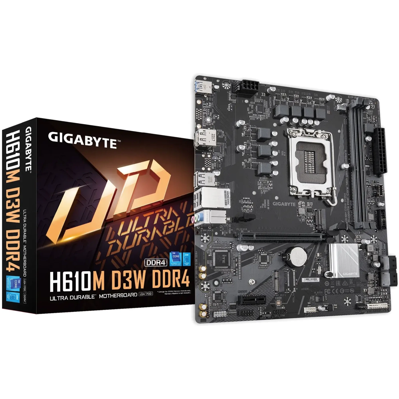 Купить Материнская плата GIGABYTE H610M D3W DDR4 - фото 4